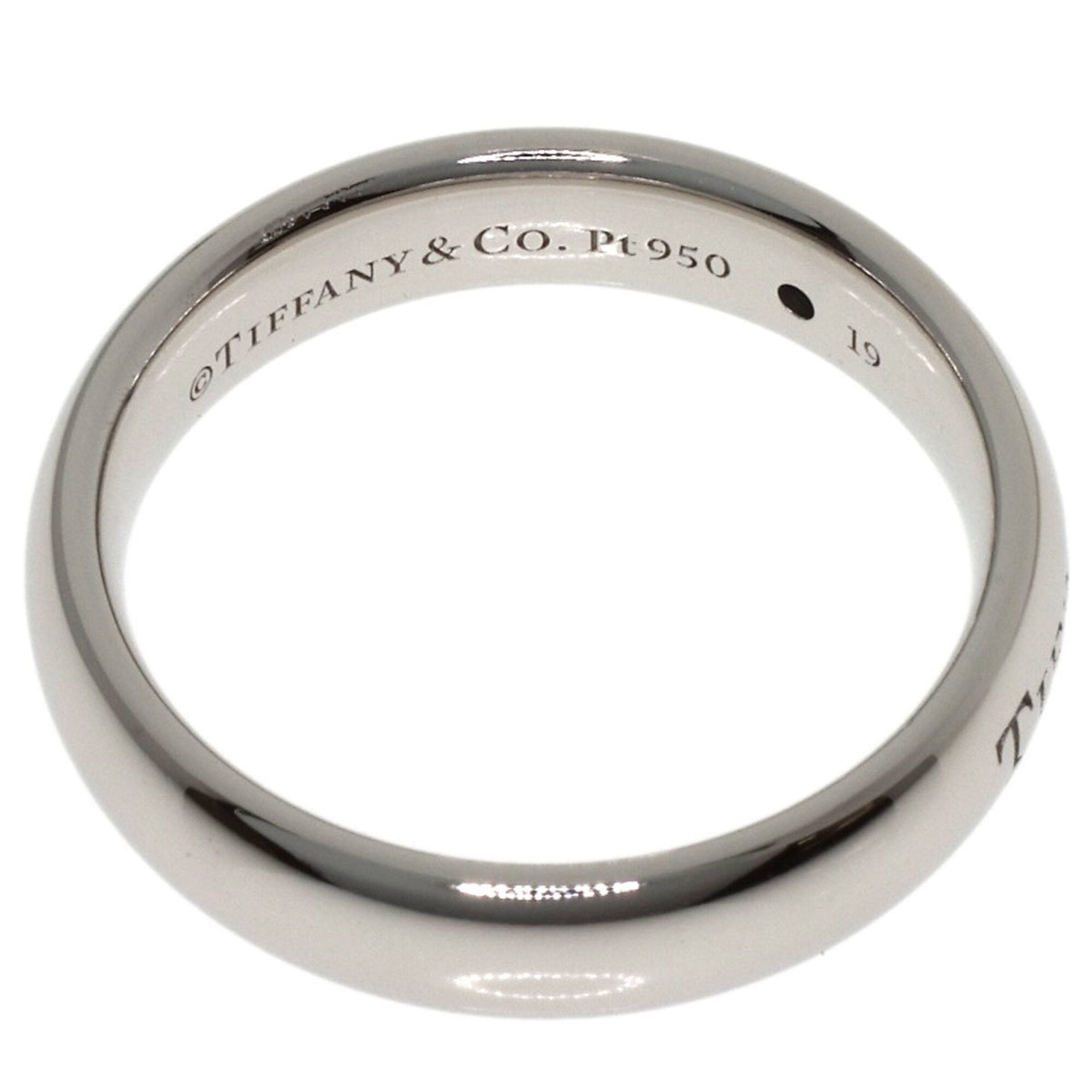 Tiffany Platinum 950 Band Ring (Pre-Owned)