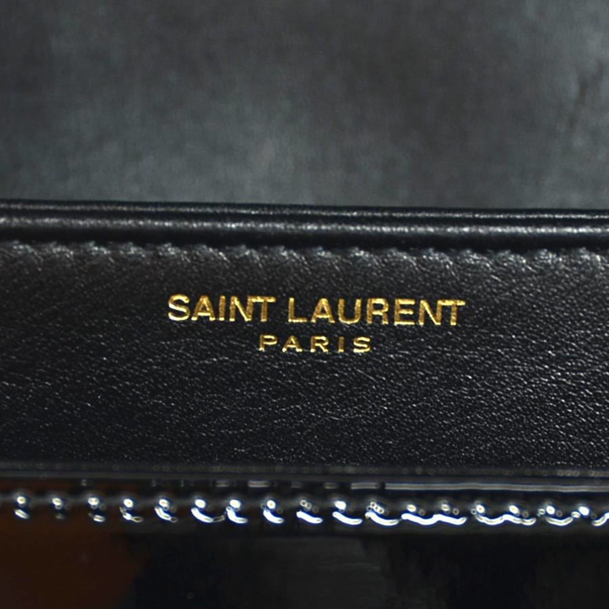 Saint Laurent Black Patent Leather Shoulder Bag (Pre-Owned)
