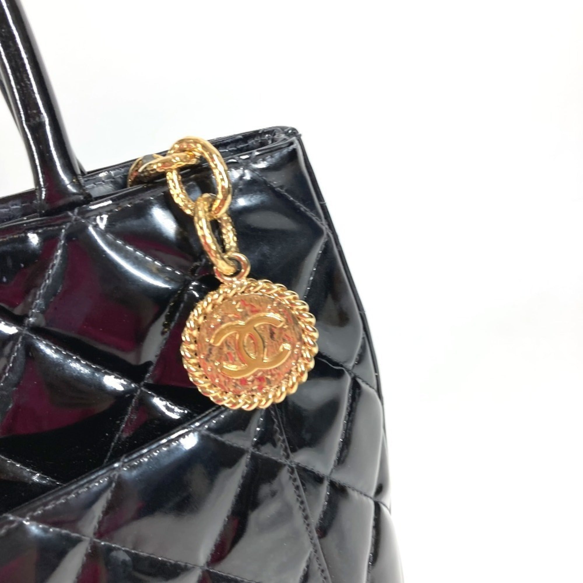 Chanel Black Shoulder Bag Tote Bag (Pre-Owned)