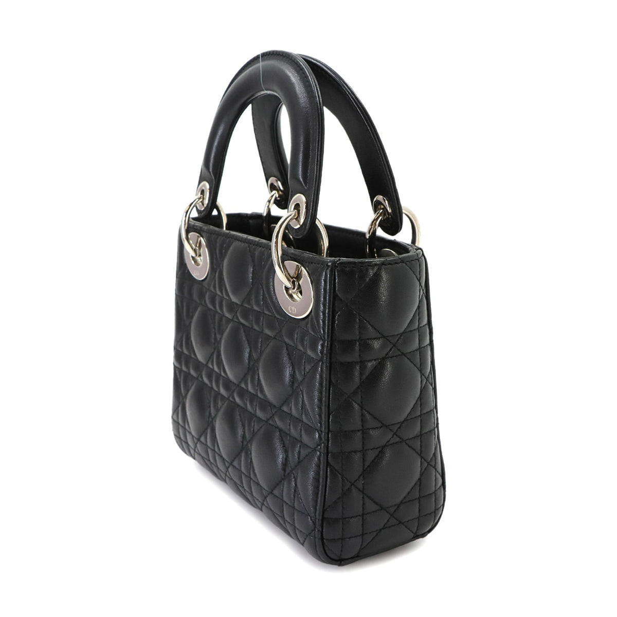 Christian Dior Black Leather Handbag (Pre-Owned)