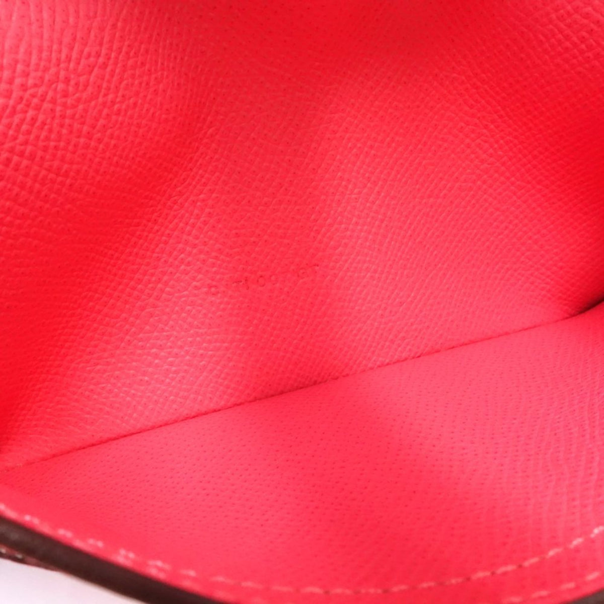 Hermes Pink Epsom Leather Long Wallet (Bi-Fold) (Pre-Owned)