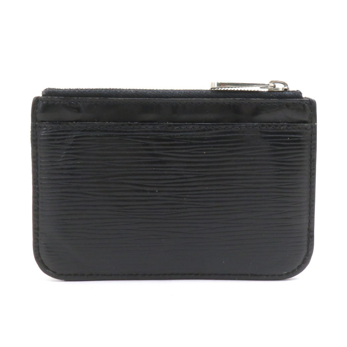 Louis Vuitton Epi Black Epi Leather Coin Purse/Coin Case (Pre-Owned)
