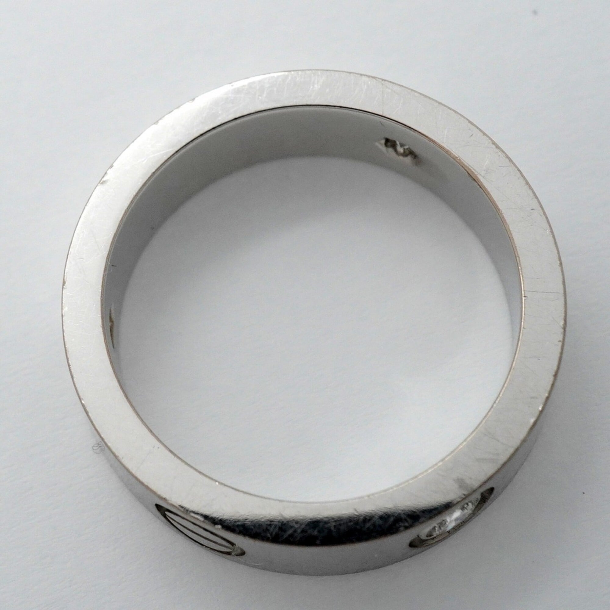 Cartier White Gold (18K) Band Ring (Pre-Owned)