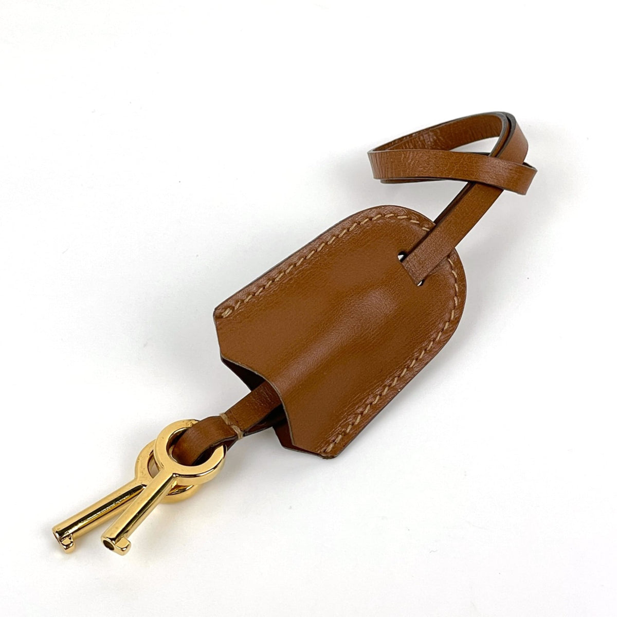 Gucci Camel Leather Handbag (Pre-Owned)