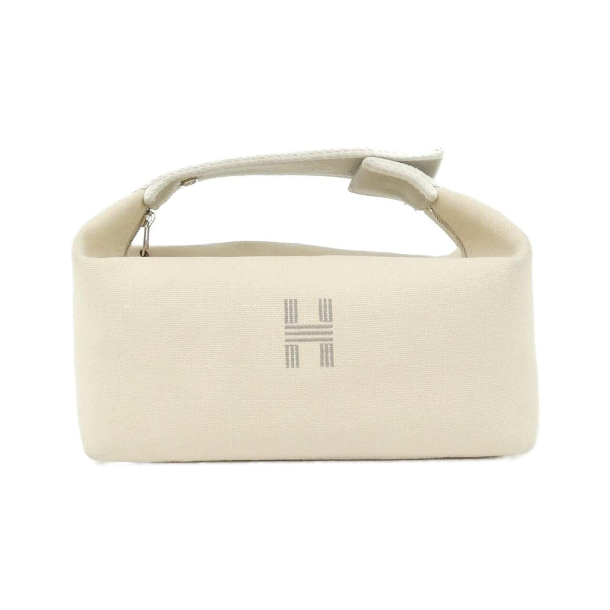 Hermes Beige Natural Canvas Handbag Pouch (Pre-Owned)