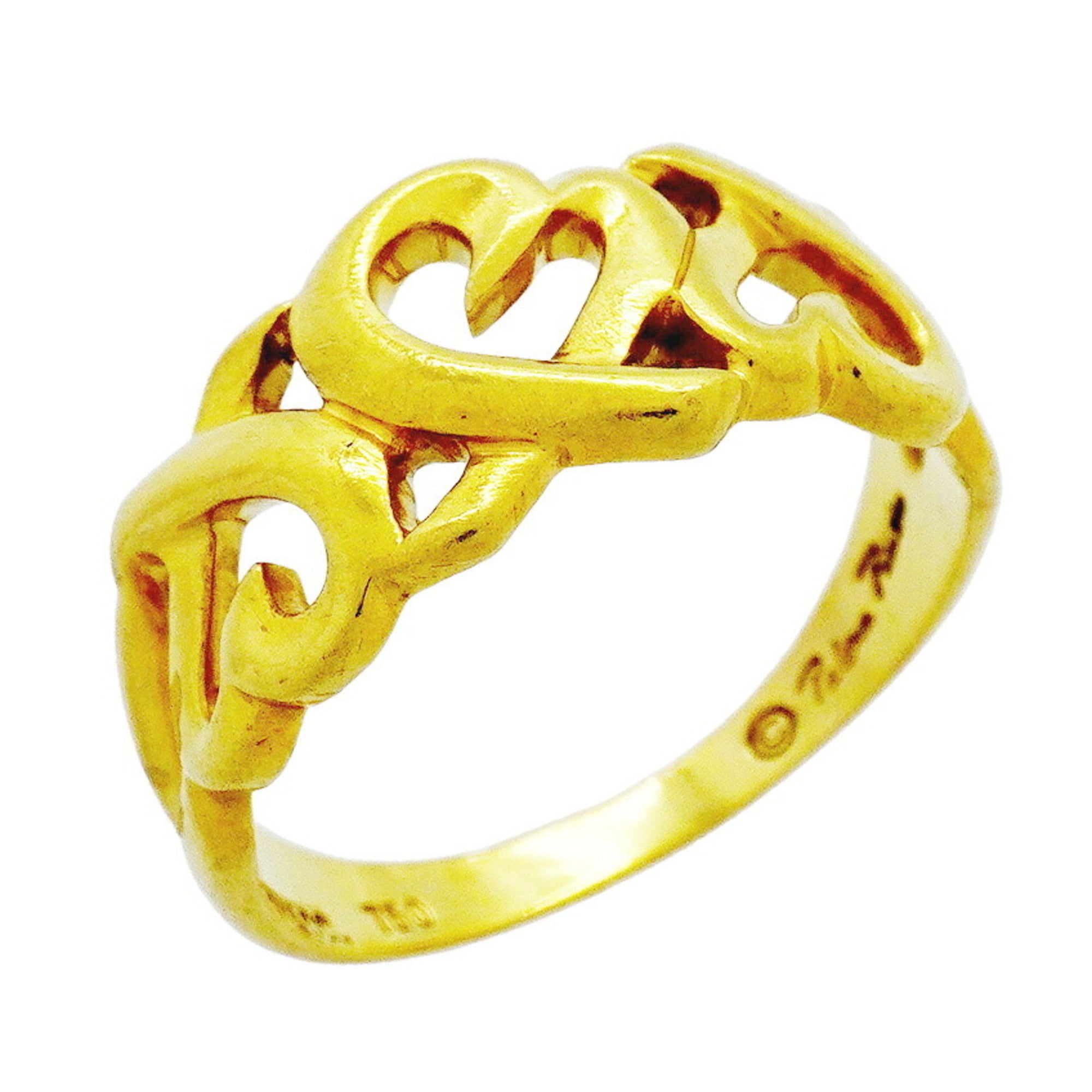 Tiffany Yellow Gold (18K) Band Ring (Pre-Owned)