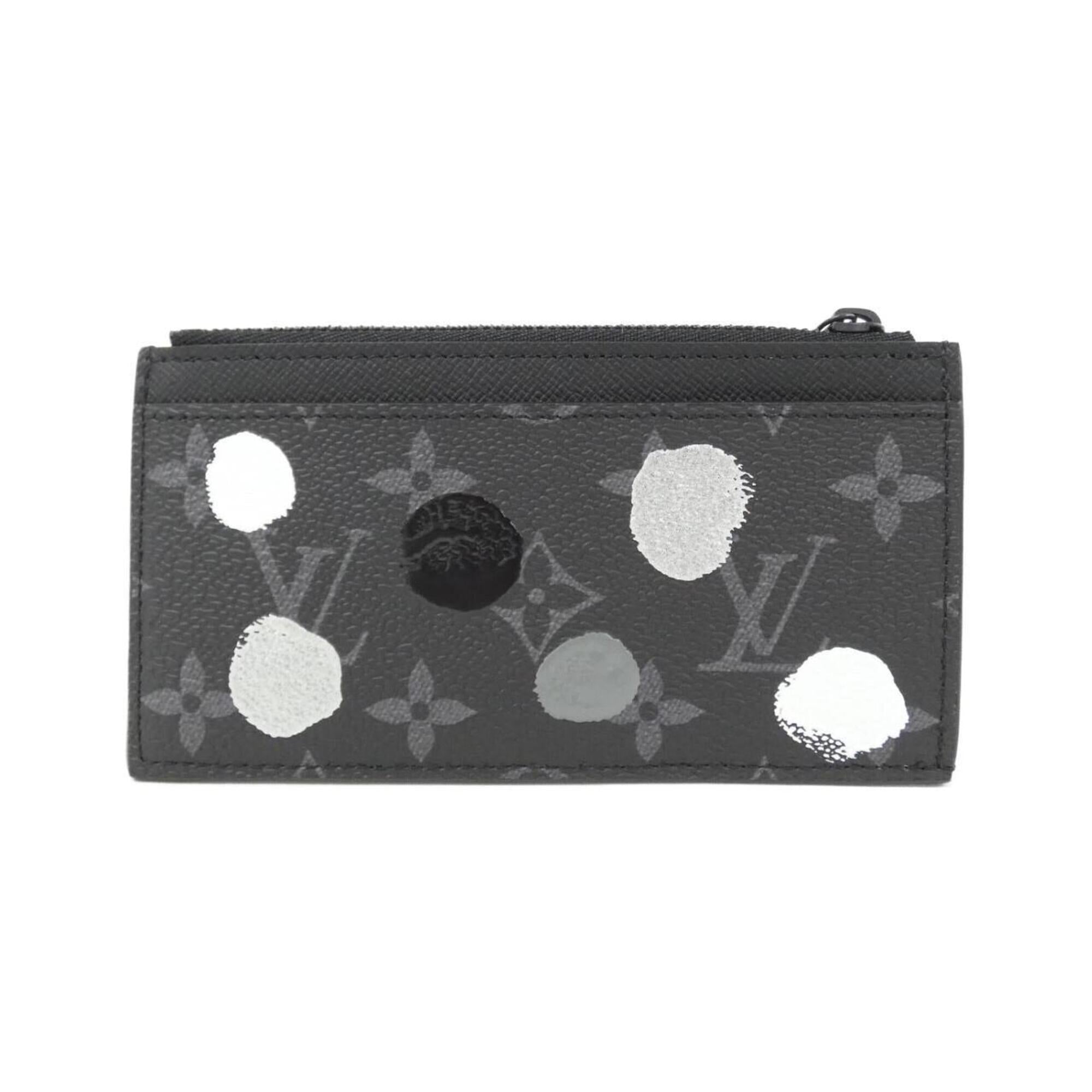 Louis Vuitton Black Monogram Eclipse Monogram Eclipse Coin Purse/Coin Case (Pre-Owned)