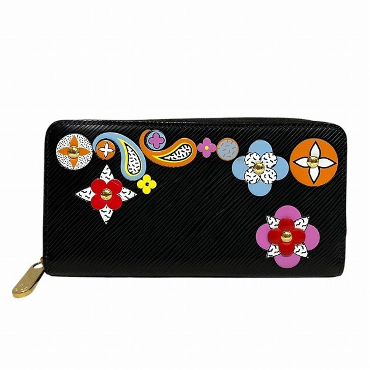 Louis Vuitton Black Noir Epi Leather Coin Purse/Coin Case (Pre-Owned)