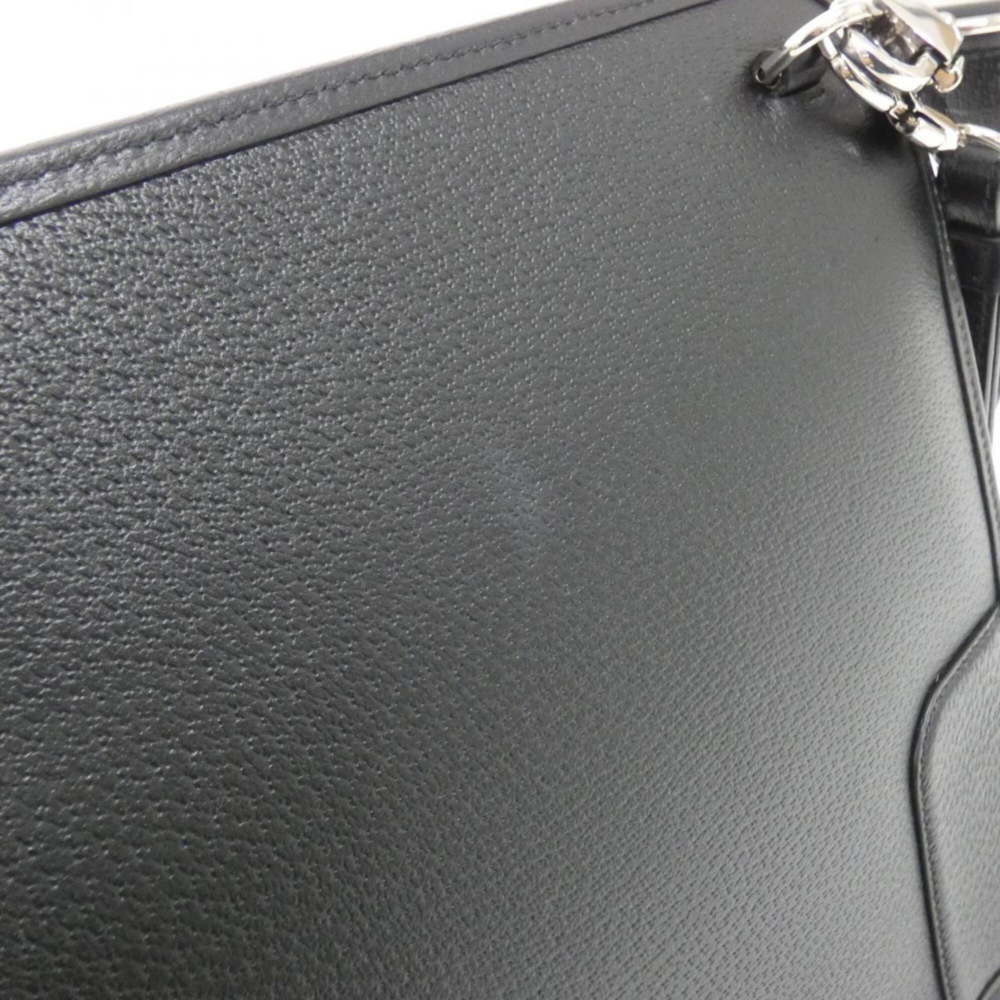 Gucci Black Leather Shoulder Bag (Pre-Owned)