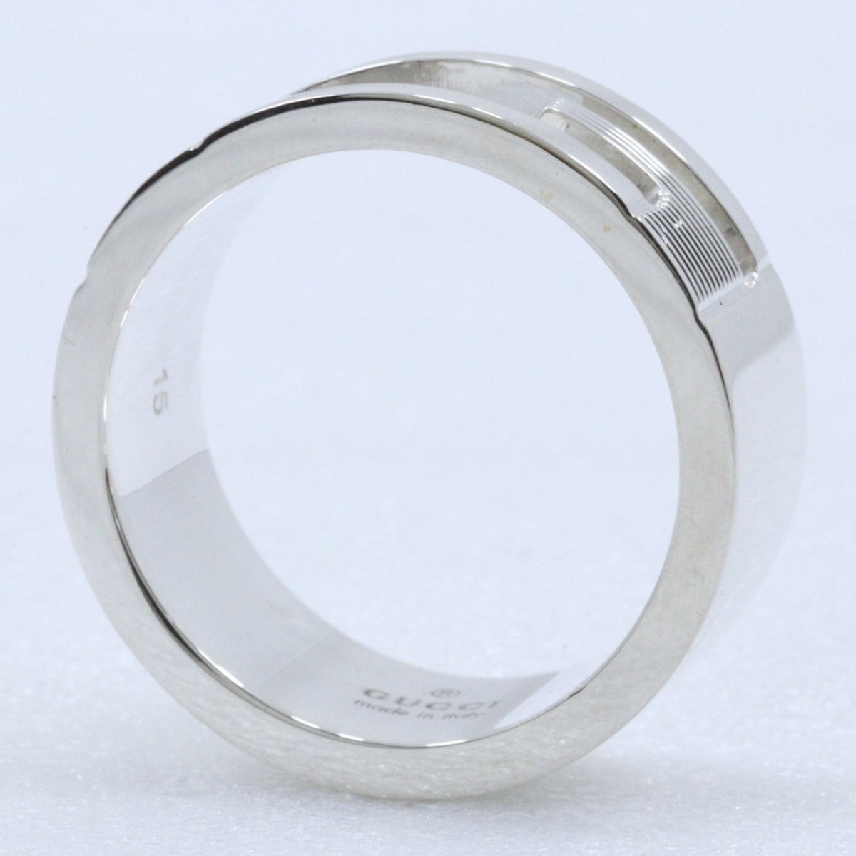 Gucci Silver 925 Band Ring (Pre-Owned)