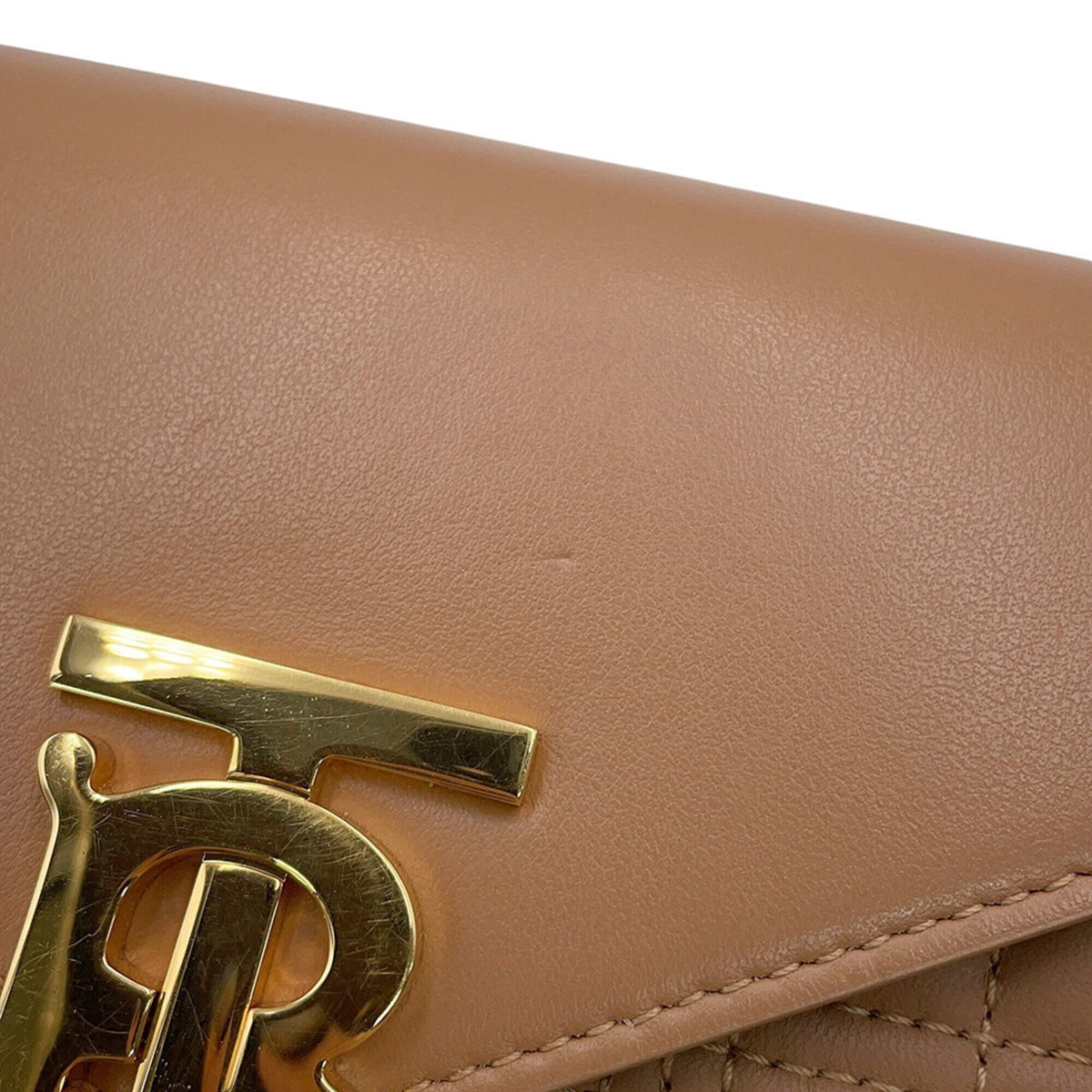 Burberry Brown Leather Fanny Pack (Pre-Owned)
