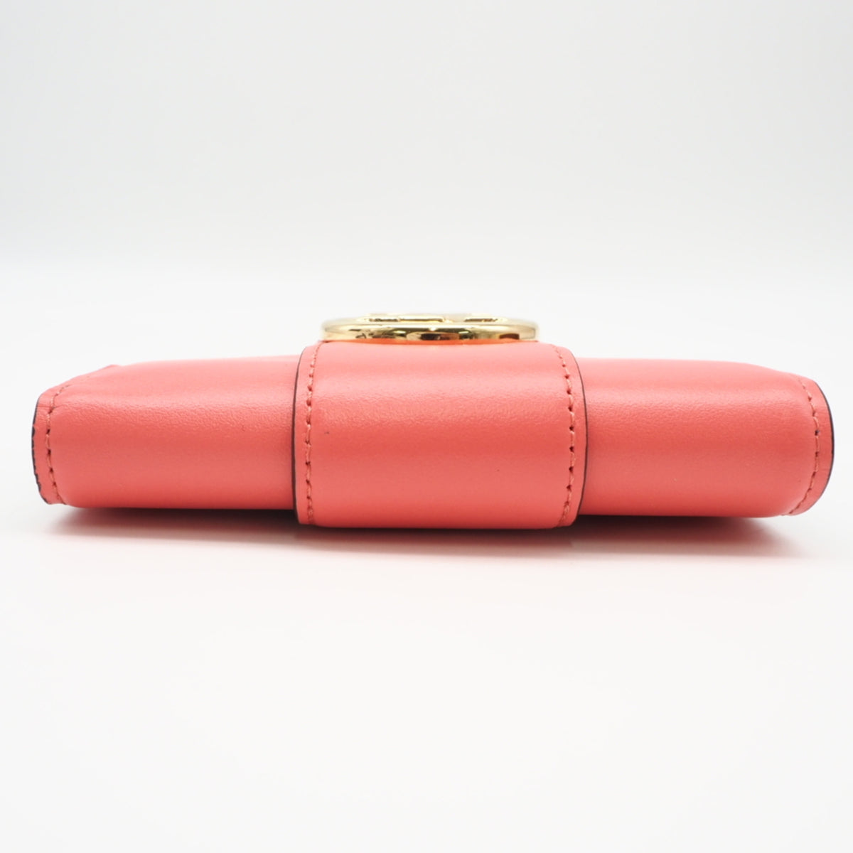 Louis Vuitton Blue Pink Leather Wallet (Tri-Fold) (Pre-Owned)