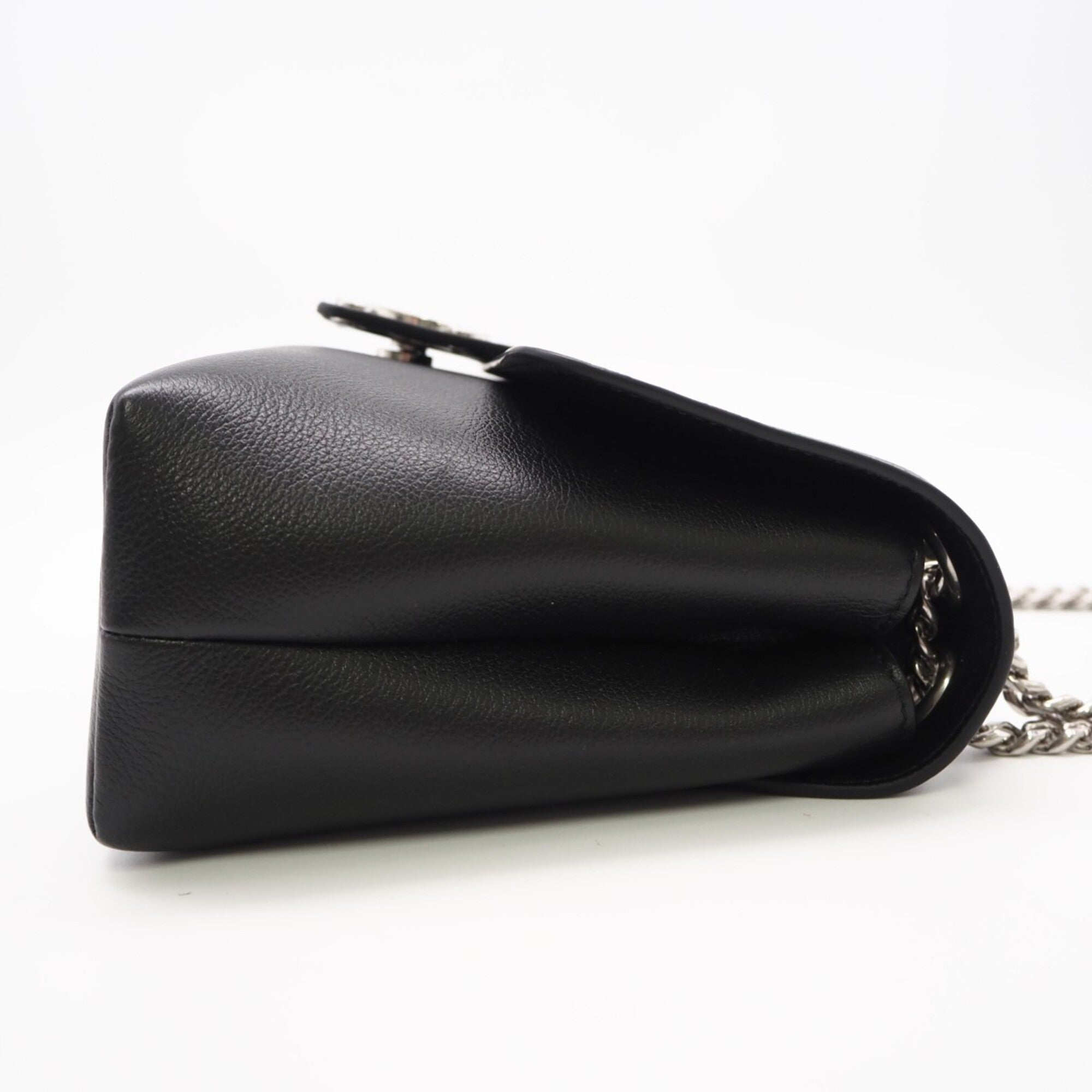 Celine Black Leather Shoulder Bag (Pre-Owned)
