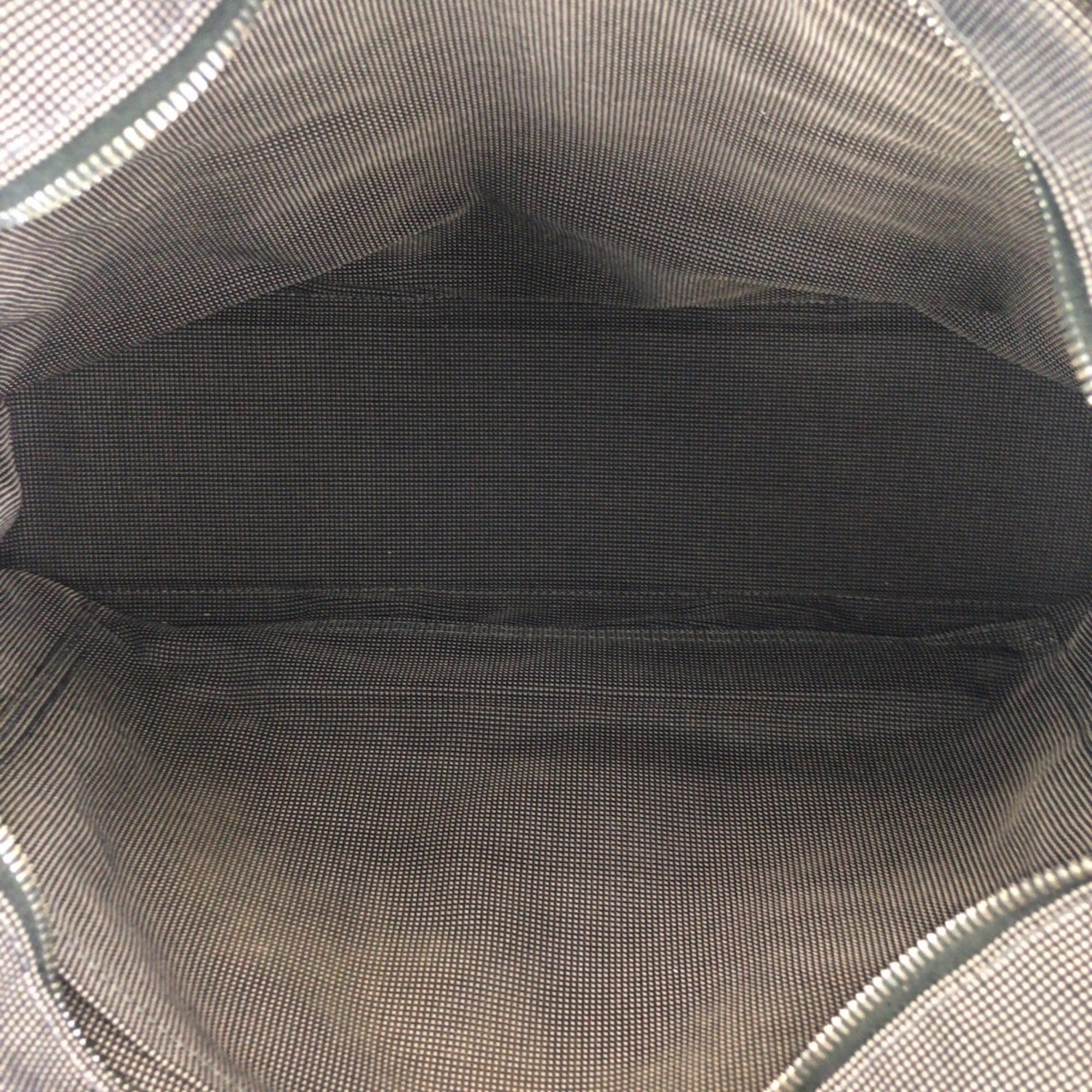 Hermes Gray Polyamide Polyester Handbag Tote Bag (Pre-Owned)