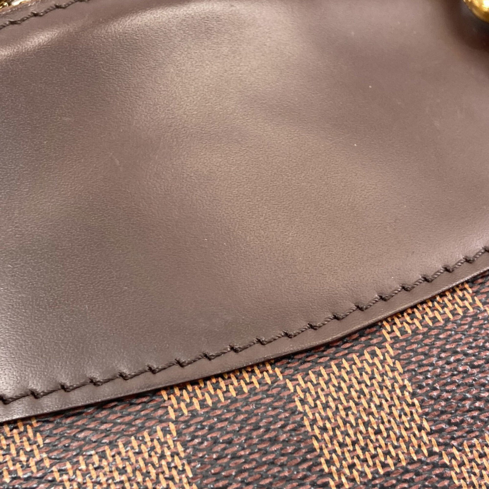 Louis Vuitton Damier Damier Canvas Ebene Damier Canvas Handbag (Pre-Owned)