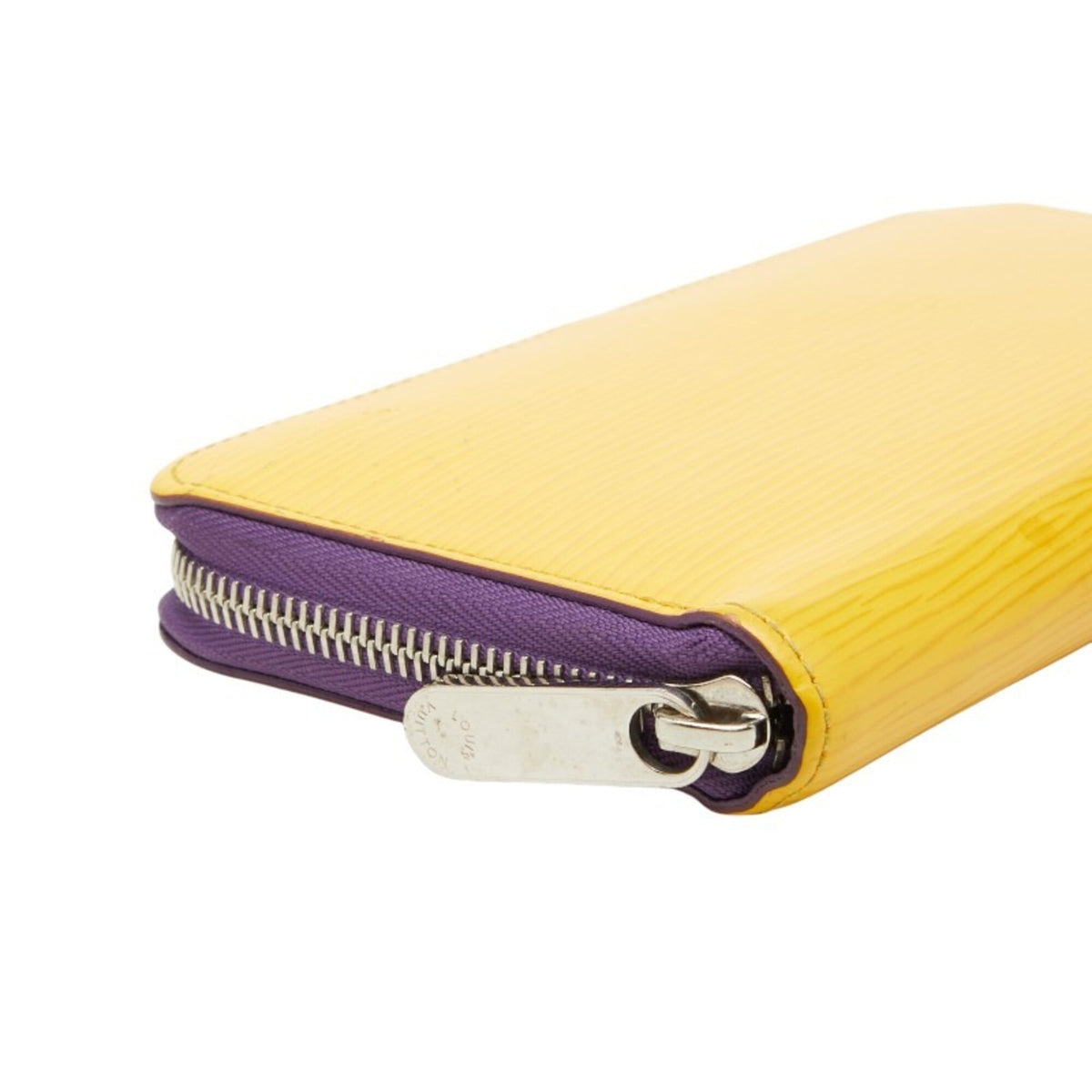 Louis Vuitton Citron Leather Long Wallet (Bi-Fold) (Pre-Owned)