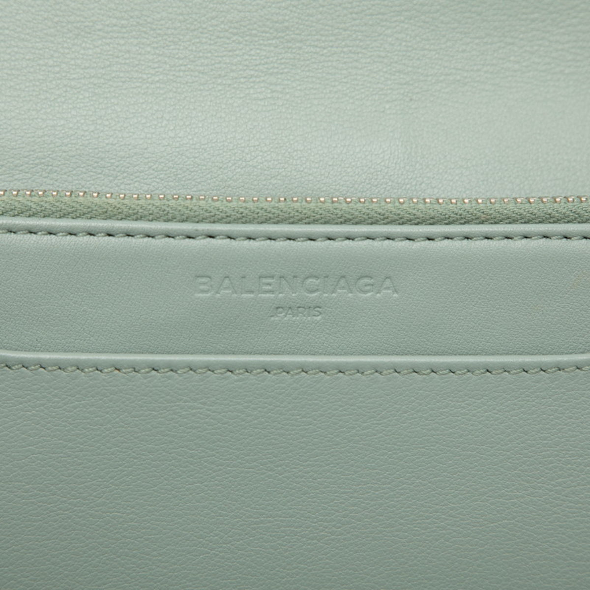 Balenciaga Blue Leather Shoulder Bag (Pre-Owned)