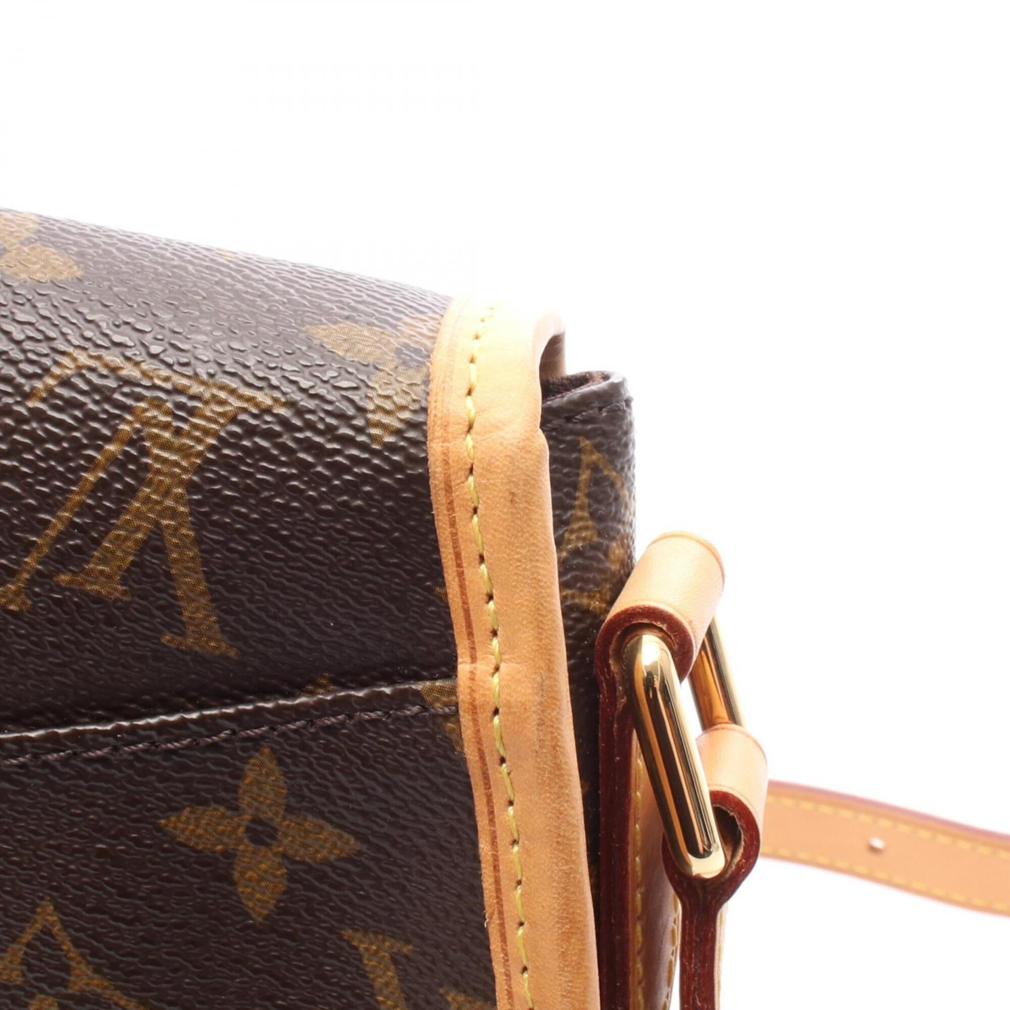 Louis Vuitton Brown Monogram Monogram Leather Shoulder Bag (Pre-Owned)