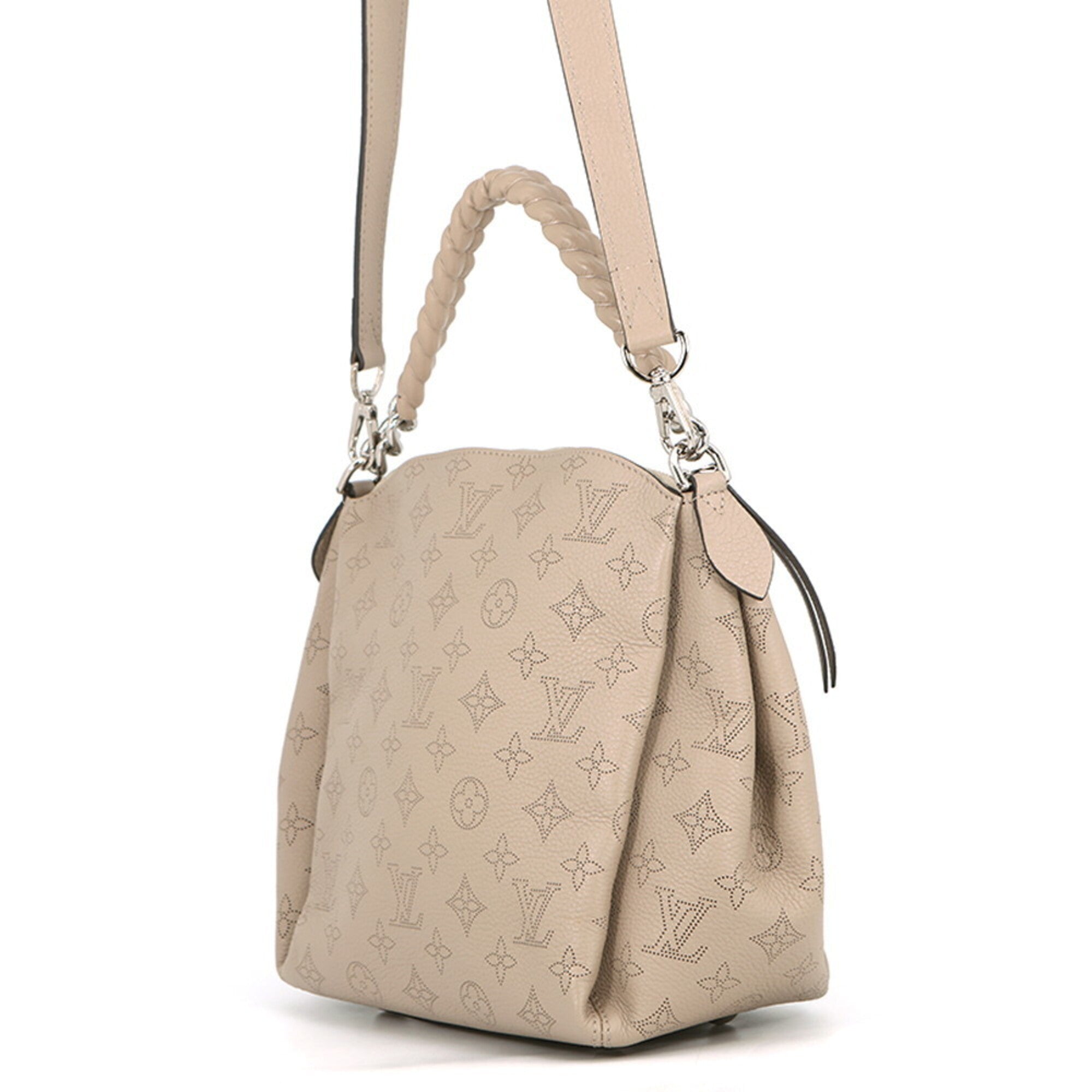 Louis Vuitton Galle Mahina Leather Handbag Shoulder Bag (Pre-Owned)