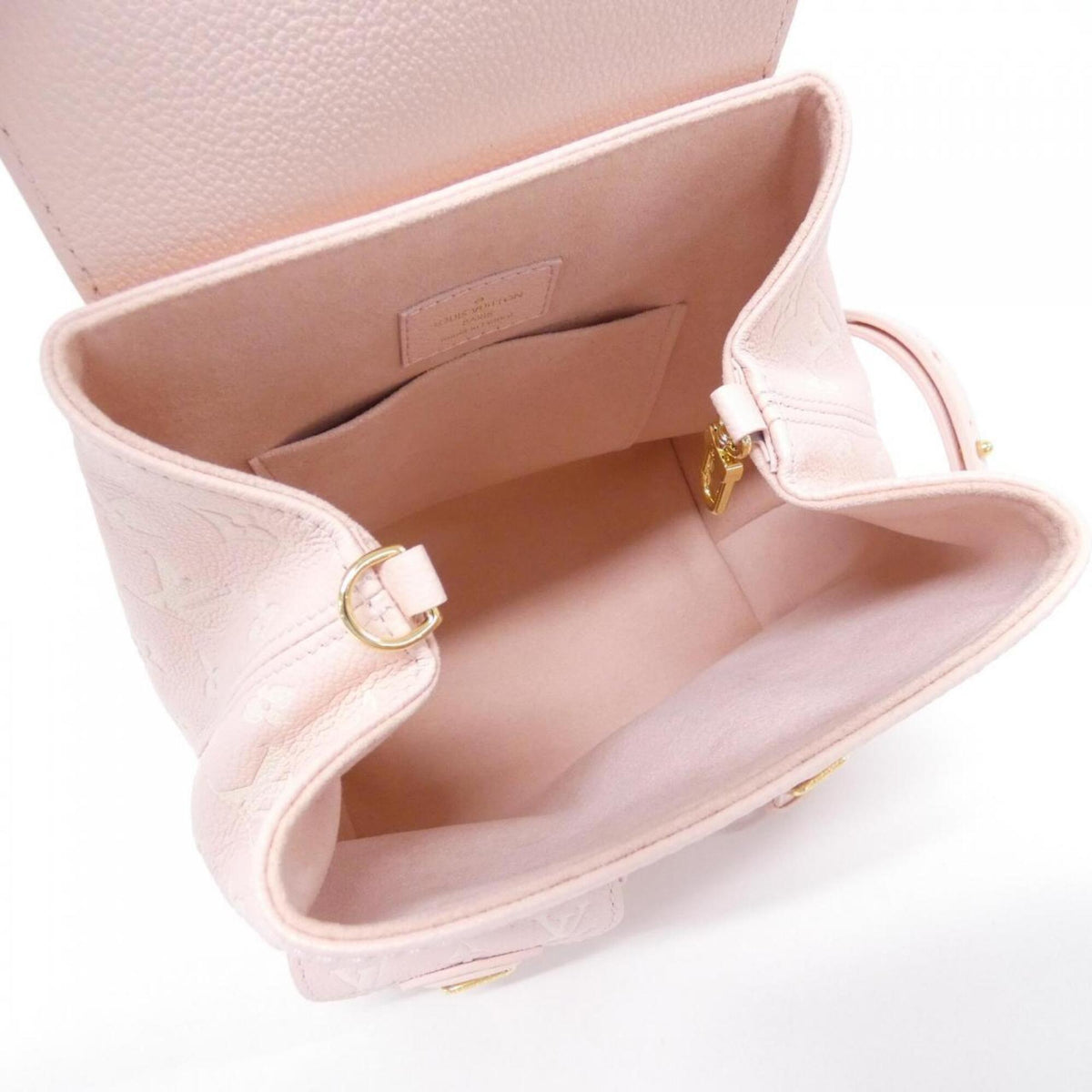 Louis Vuitton Pink Leather Backpack (Pre-Owned)