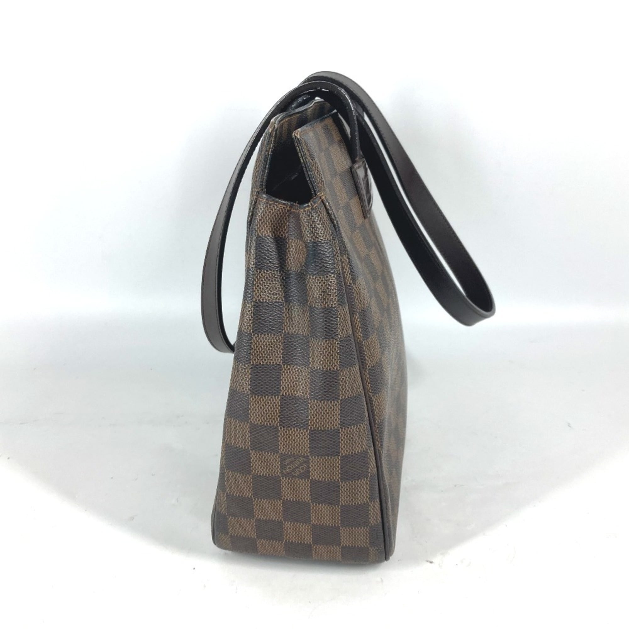 Louis Vuitton Brown Damier Canvas Shoulder Bag Tote Bag (Pre-Owned)