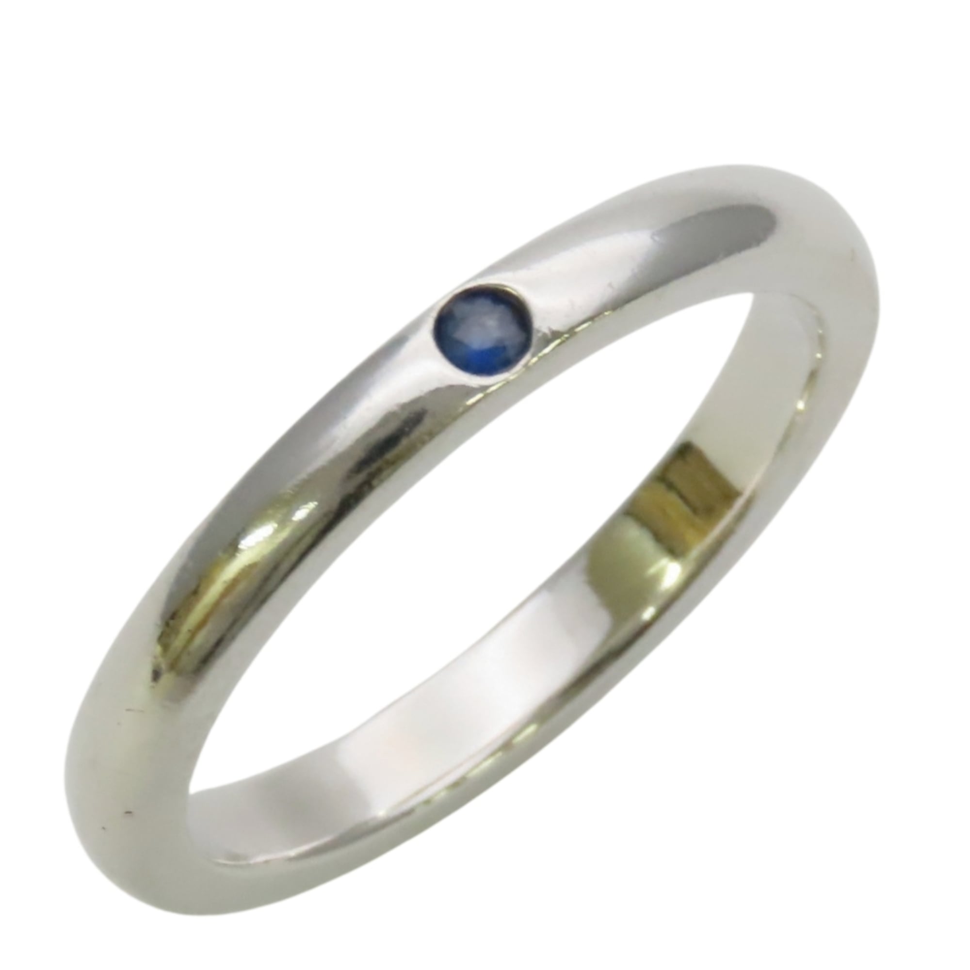Tiffany Stacking Silver Silver 925 Band Ring (Pre-Owned)