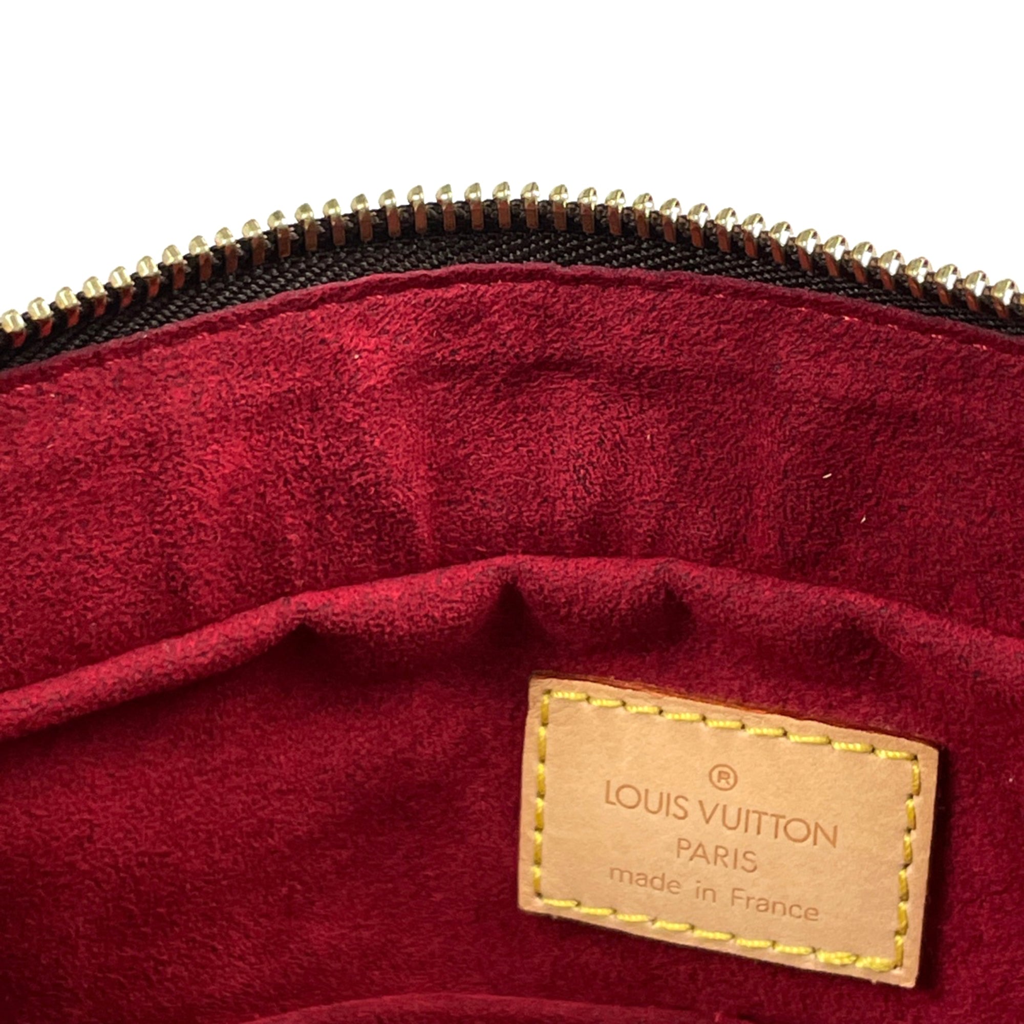 Louis Vuitton Brown Monogram Handbag Tote Bag (Pre-Owned)