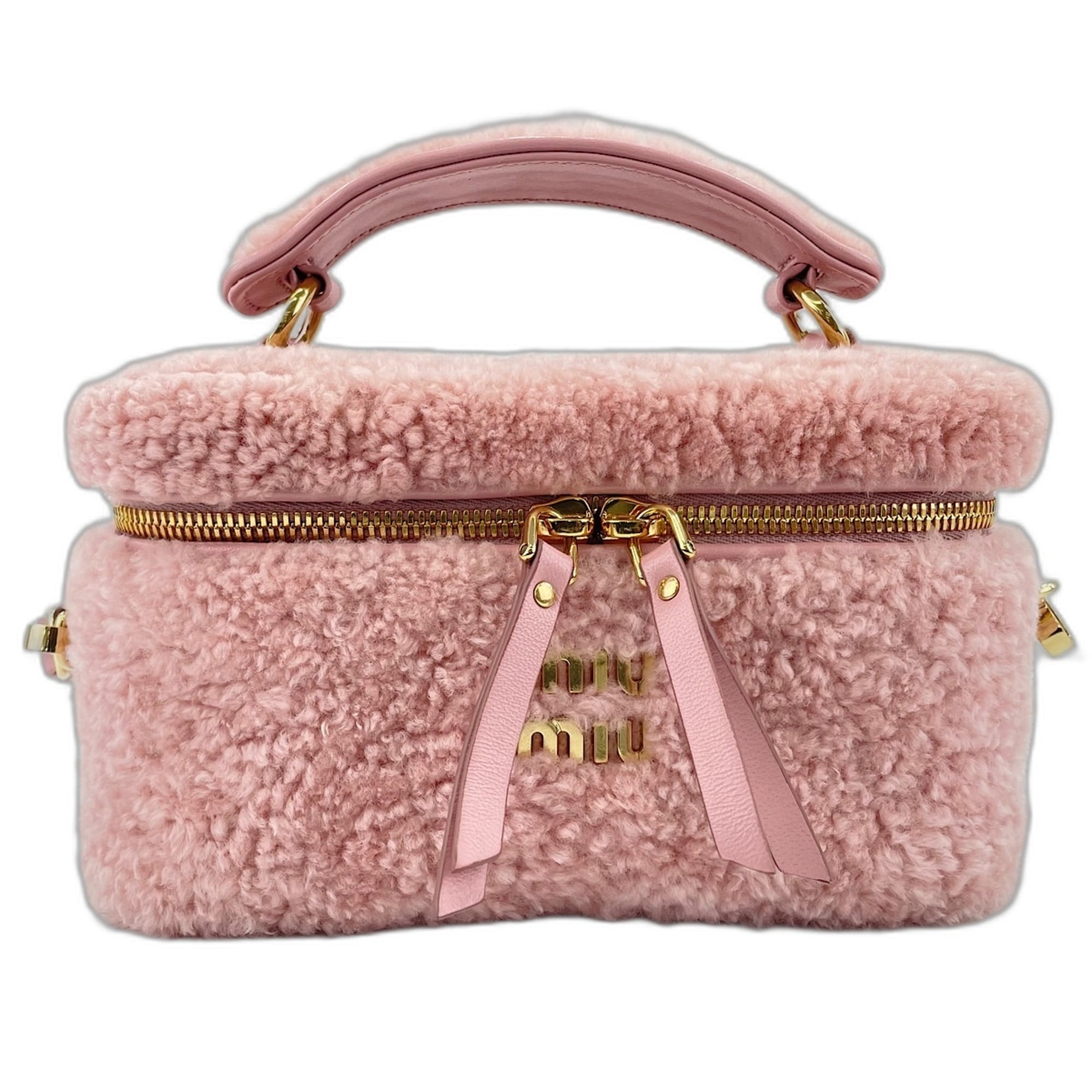 Miu Miu Pink Handbag Vanity Bag (Pre-Owned)