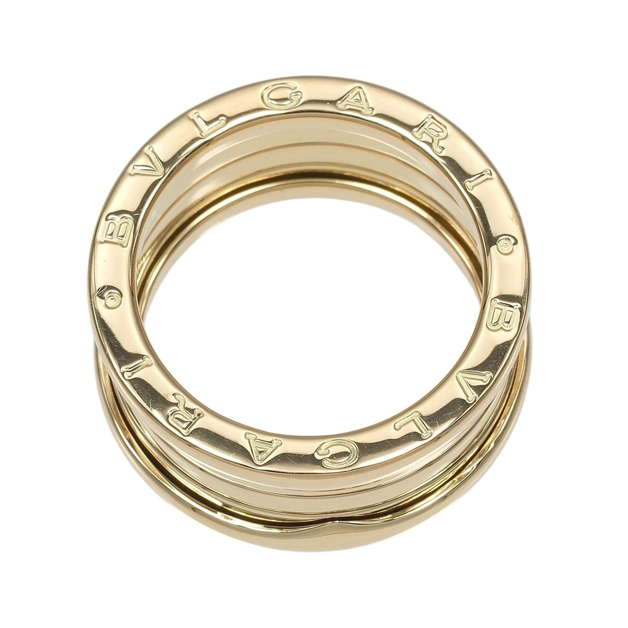 Bvlgari Yellow Gold Yellow Gold (18K) Band Ring (Pre-Owned)