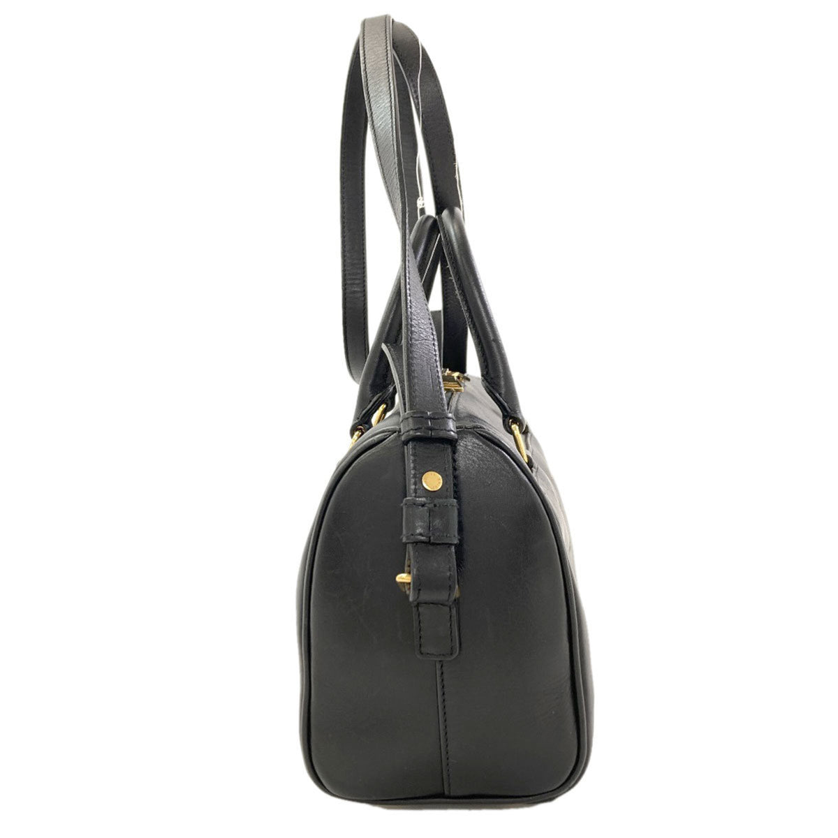 Yves Saint Laurent Black Leather Handbag (Pre-Owned)