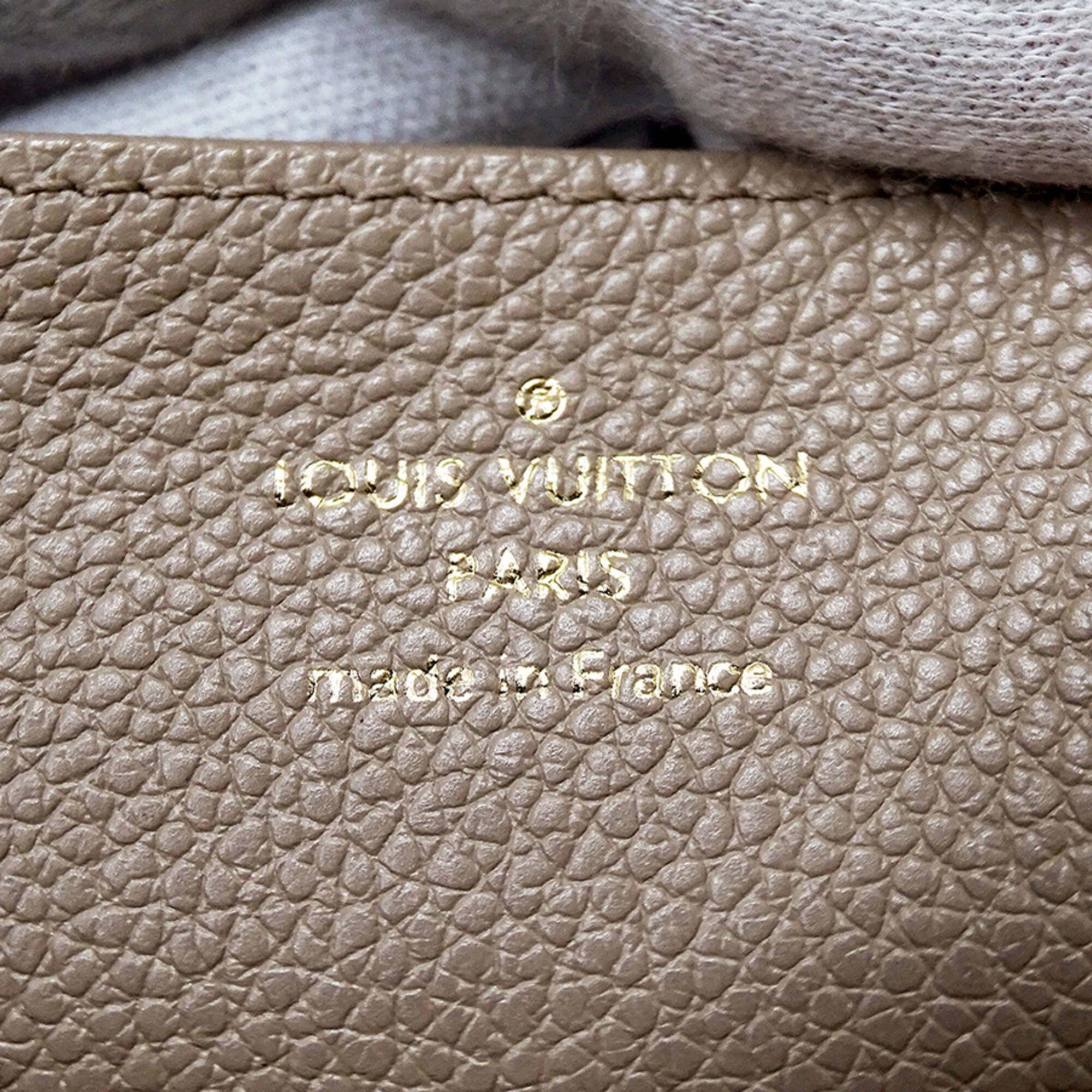 Louis Vuitton Monogram Empreinte Tourterelle Monogram Empreinte Long Wallet (Bi-Fold) (Pre-Owned)