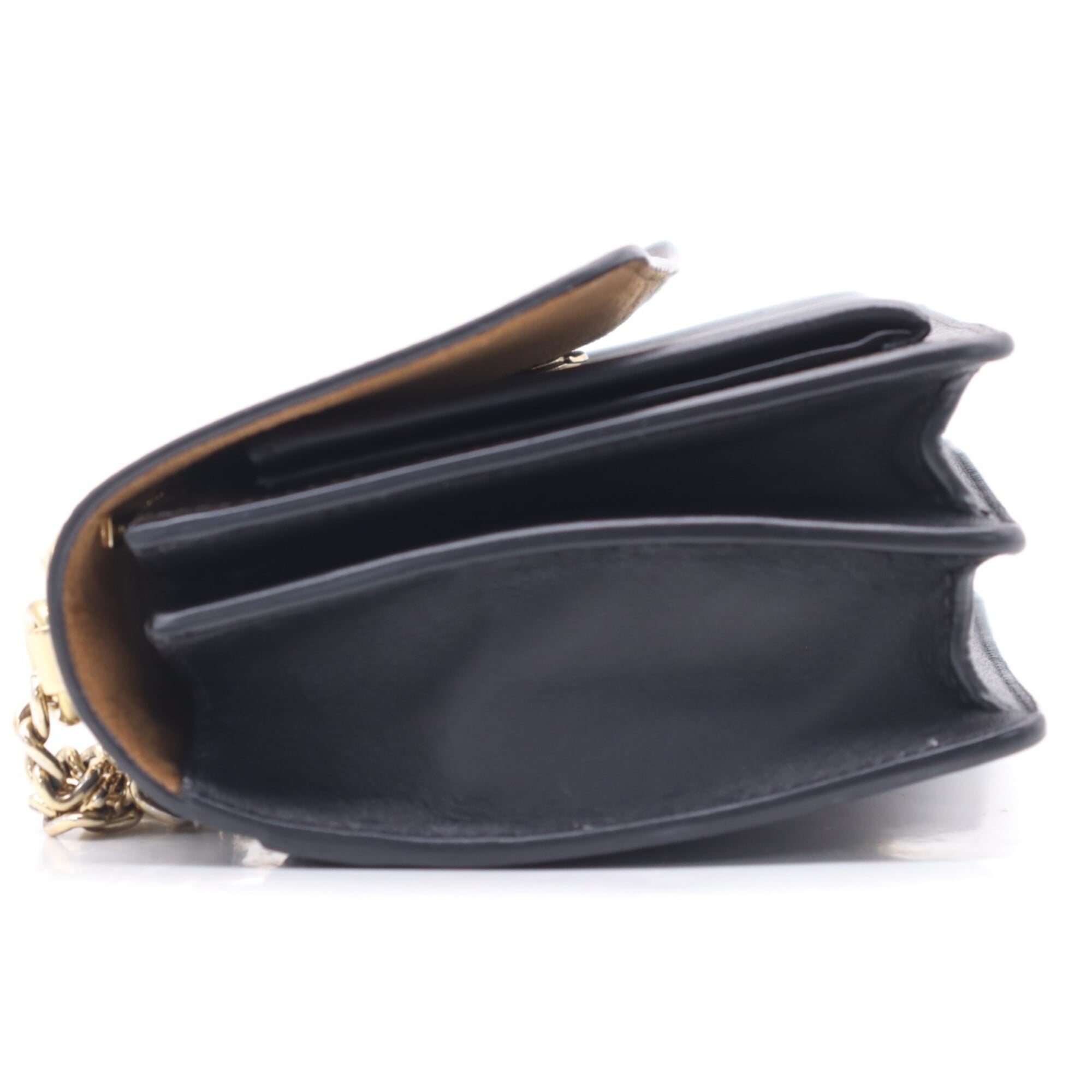 Coach Signature Brown Coated Canvas Leather Crossbody Bag Shoulder Bag (Pre-Owned)