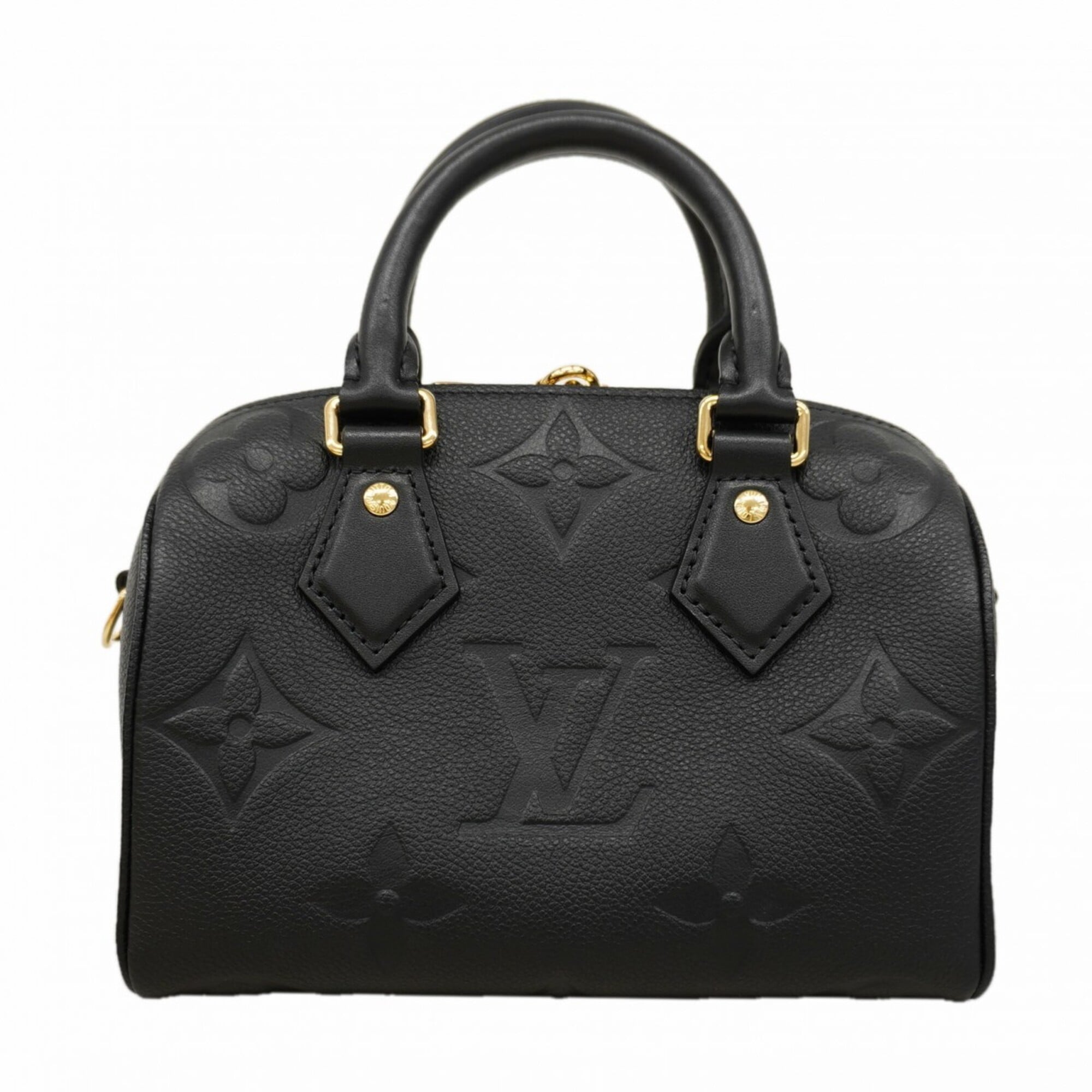 Louis Vuitton Noir Handbag (Pre-Owned)