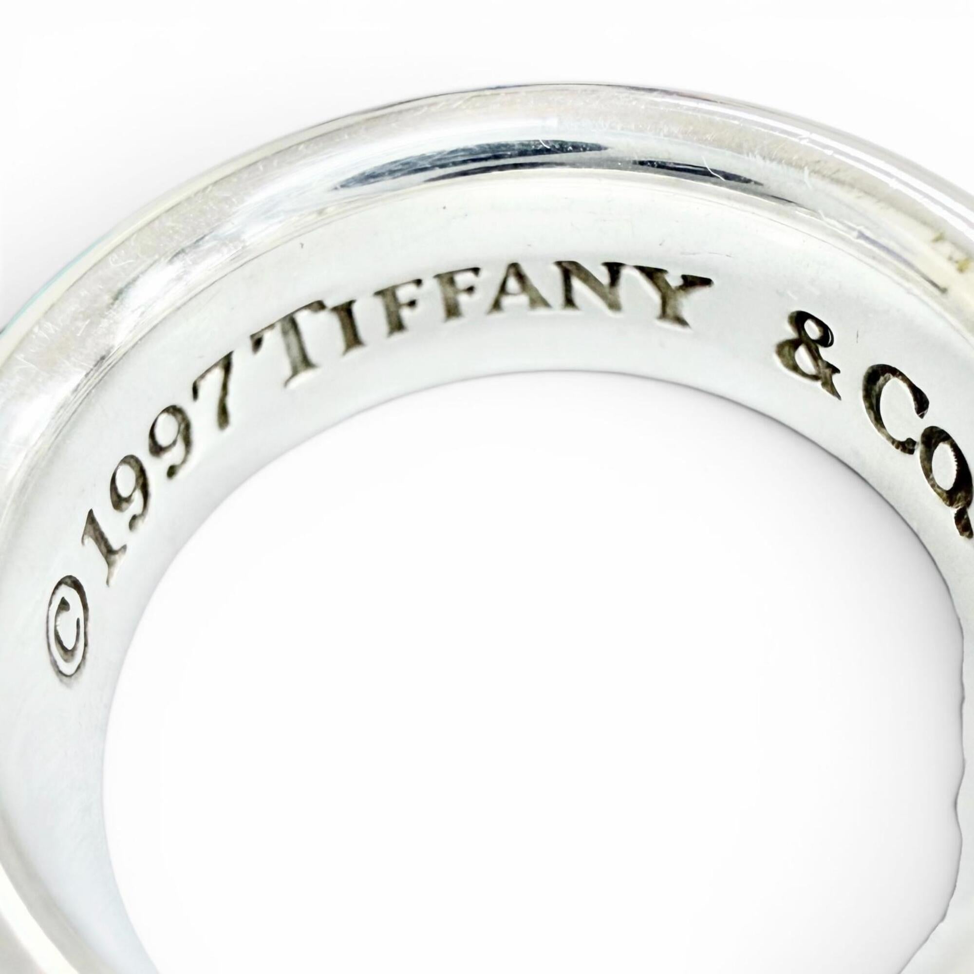 Tiffany Silver Silver 925 Band Ring (Pre-Owned)