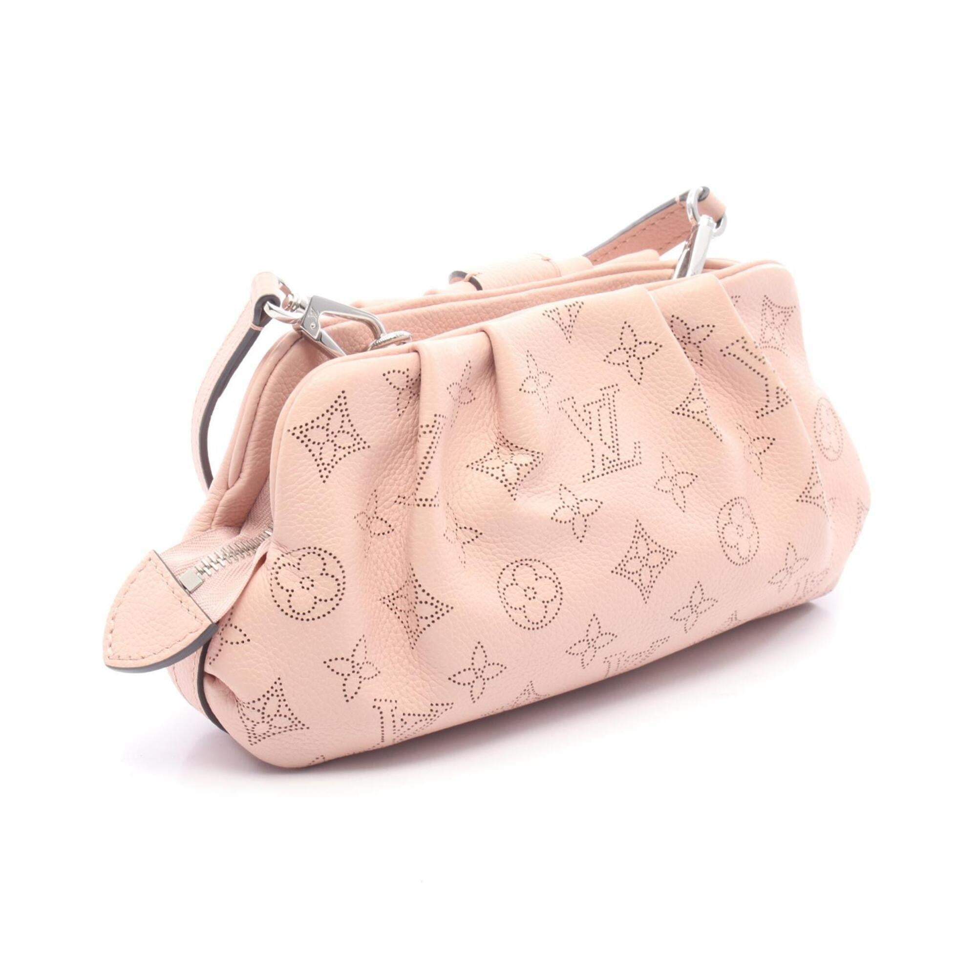 Louis Vuitton Pink Mahina Leather Leather Handbag Shoulder Bag (Pre-Owned)