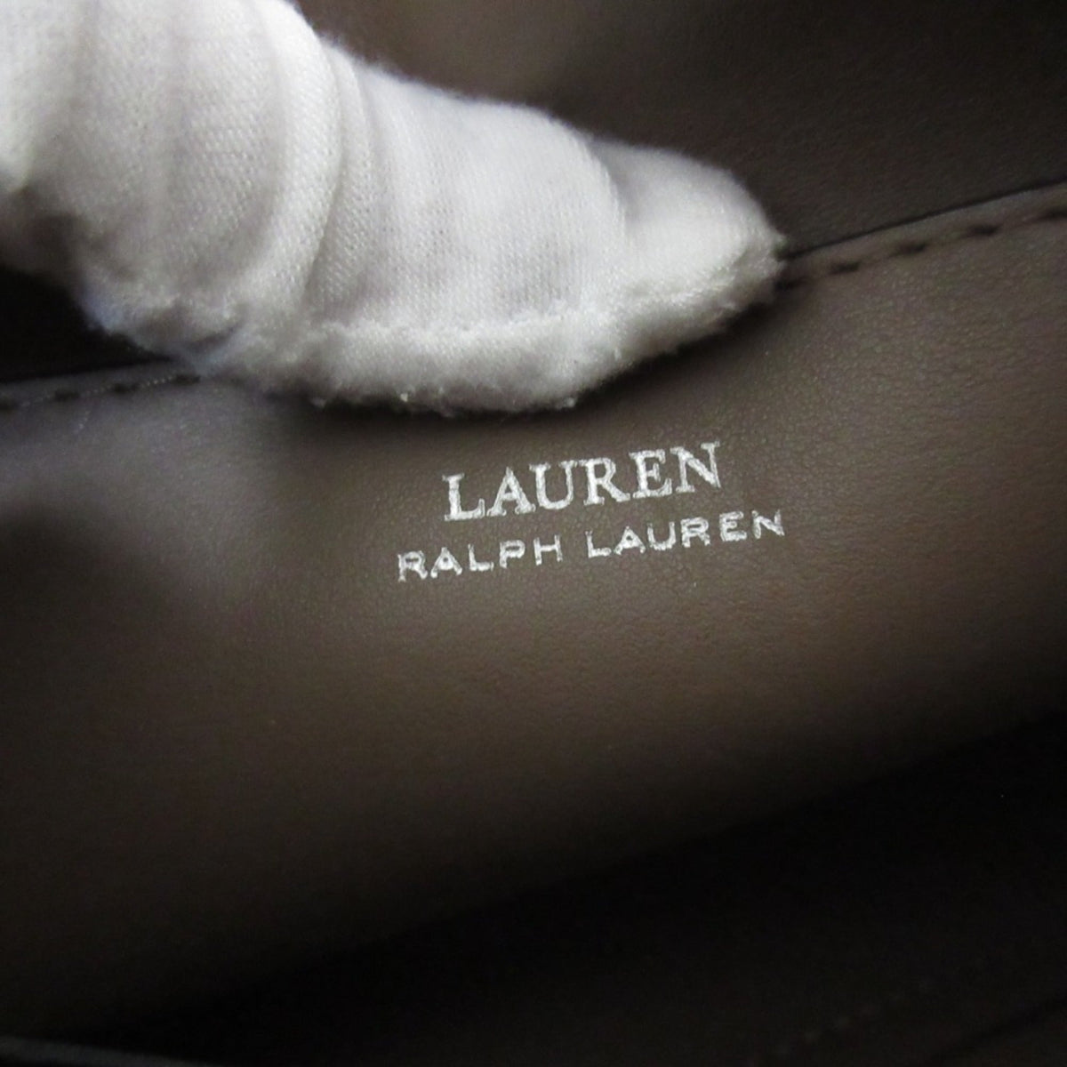 Ralph Lauren Red Color Leather Shoulder Bag (Pre-Owned)