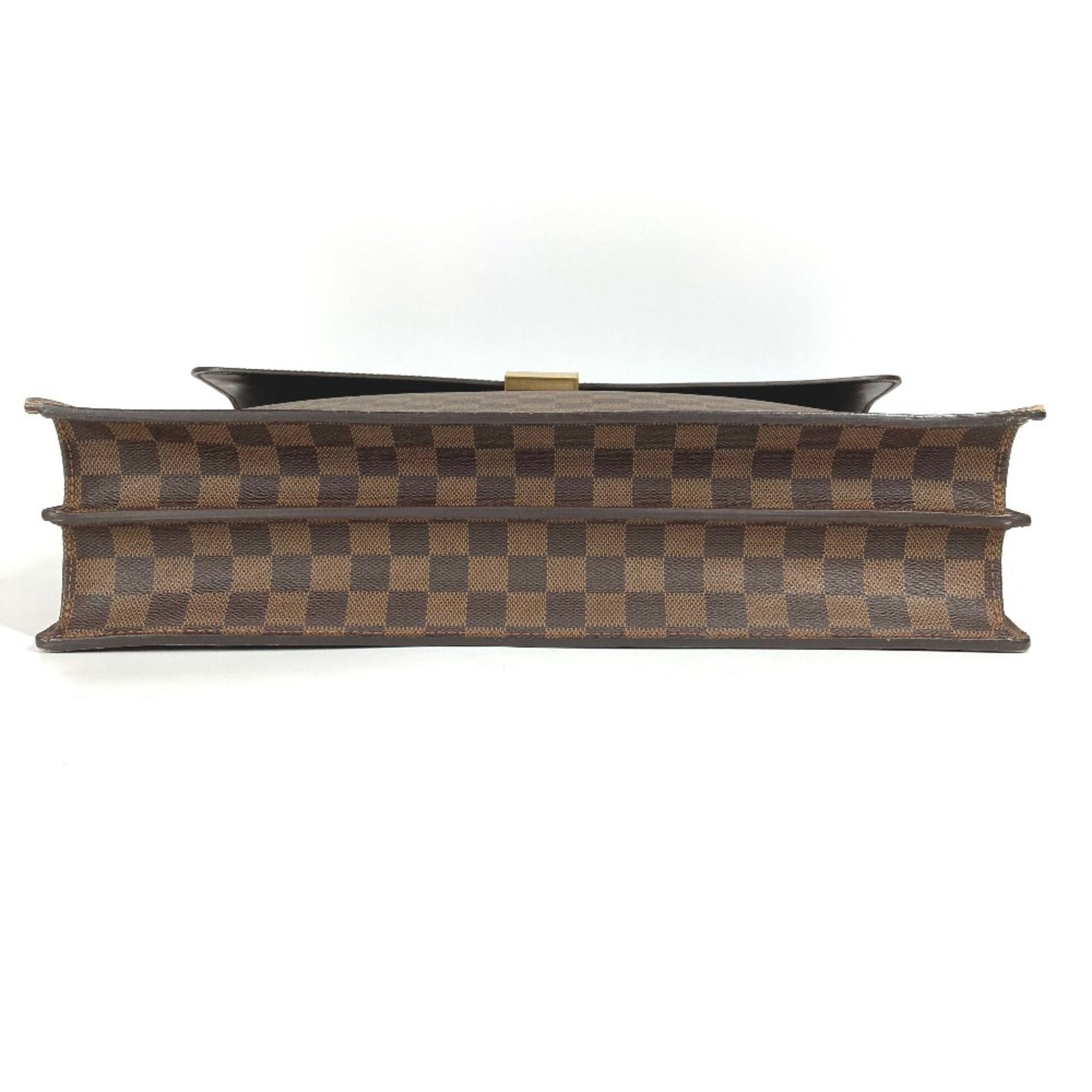 Louis Vuitton Brown Damier Canvas Ebene Damier Canvas Briefcase Handbag (Pre-Owned)