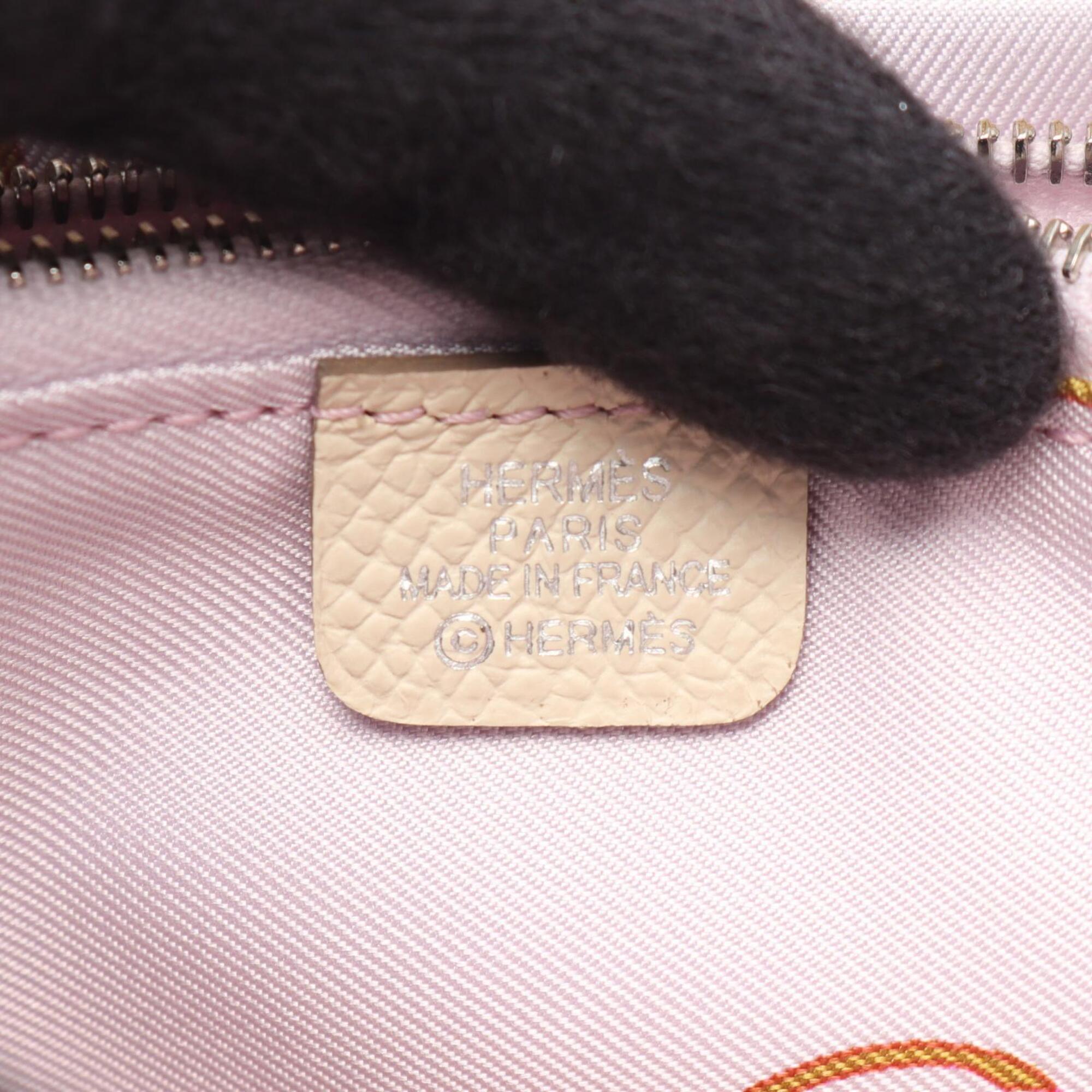 Hermes Ivory Epsom Leather Coin Purse/Coin Case (Pre-Owned)