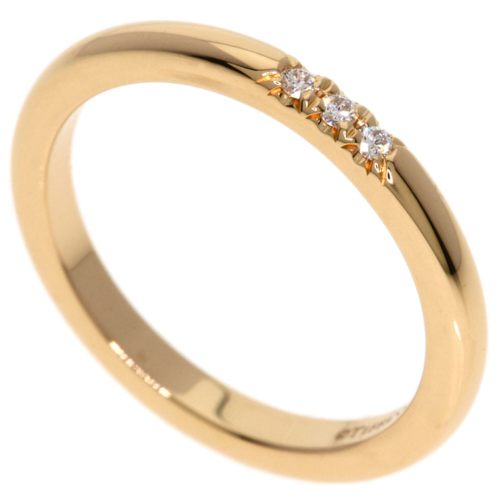 Tiffany Pink Gold (18K) Band Ring (Pre-Owned)