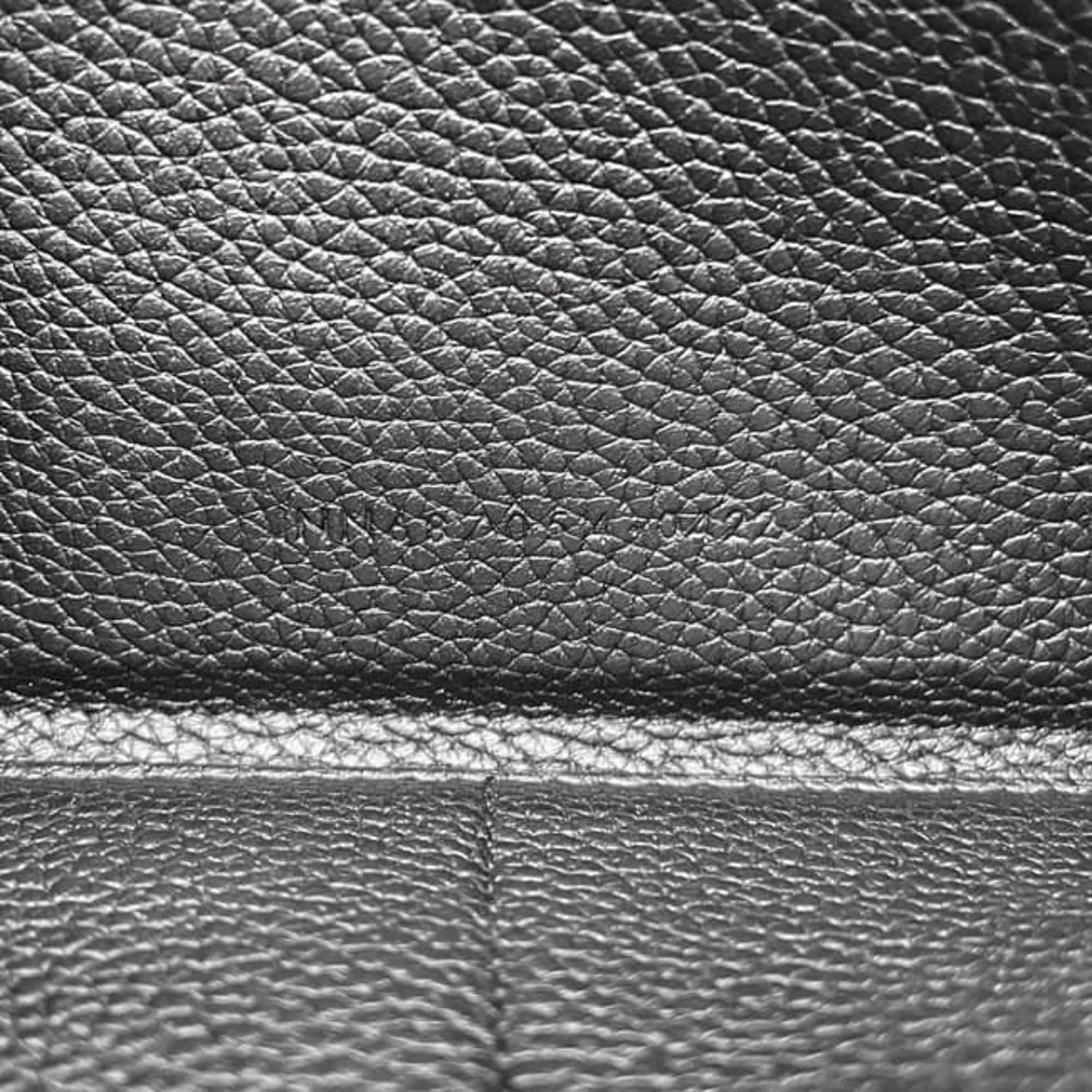 Saint Laurent Black Leather Long Wallet (Bi-Fold) (Pre-Owned)