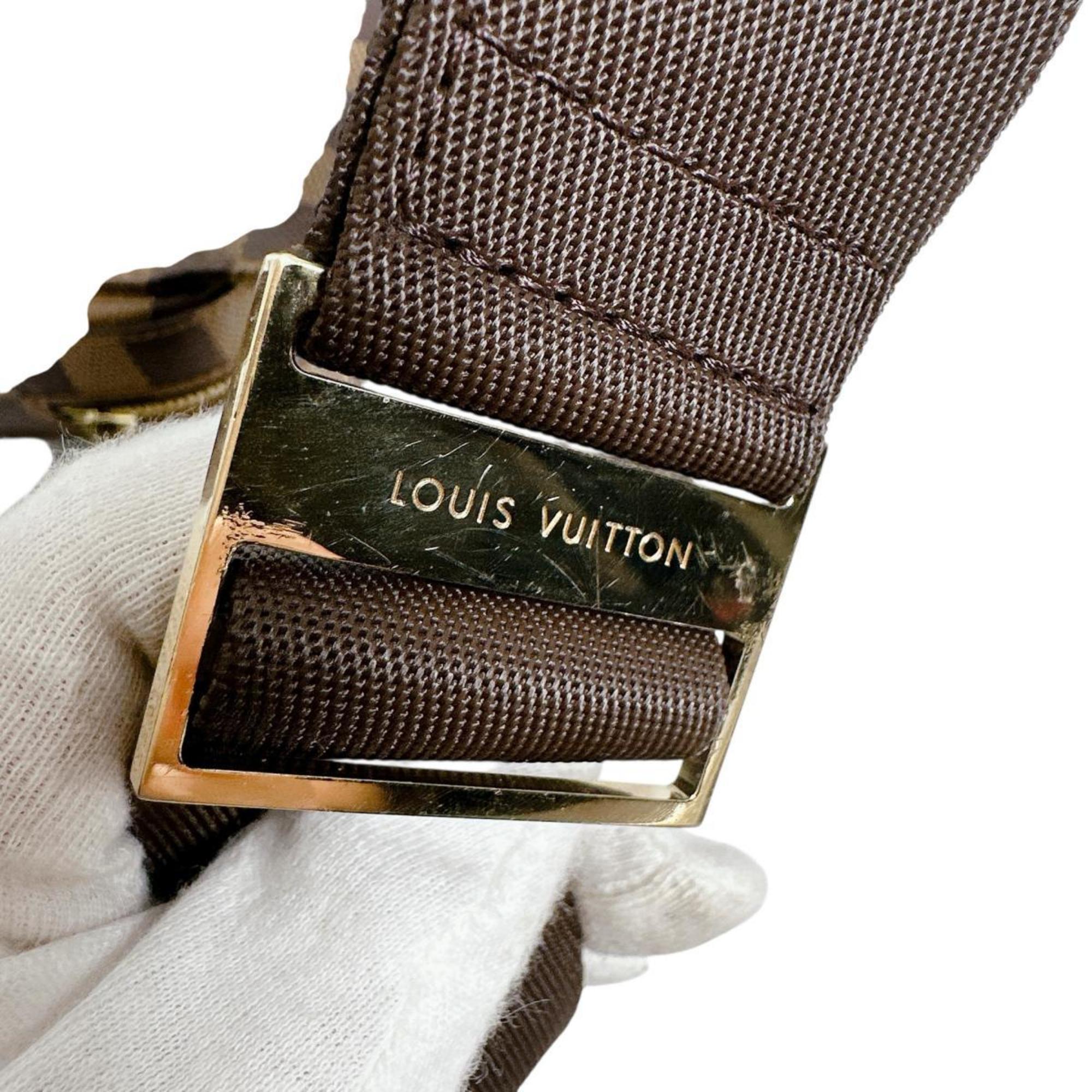 Louis Vuitton Damier Ebene Damier Canvas Fanny Pack Sling Bag (Pre-Owned)