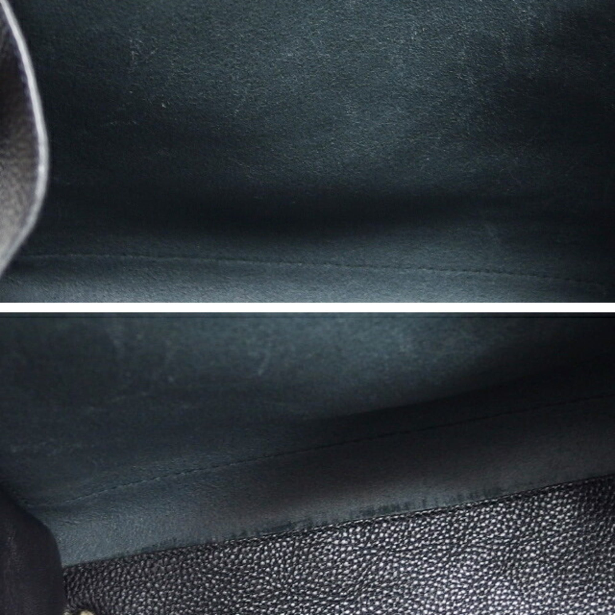Salvatore Ferragamo Gancini Black Leather Shoulder Bag Tote Bag (Pre-Owned)