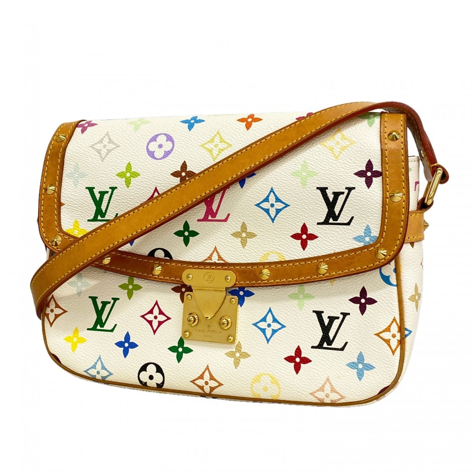 Louis Vuitton Blanc Shoulder Bag (Pre-Owned)