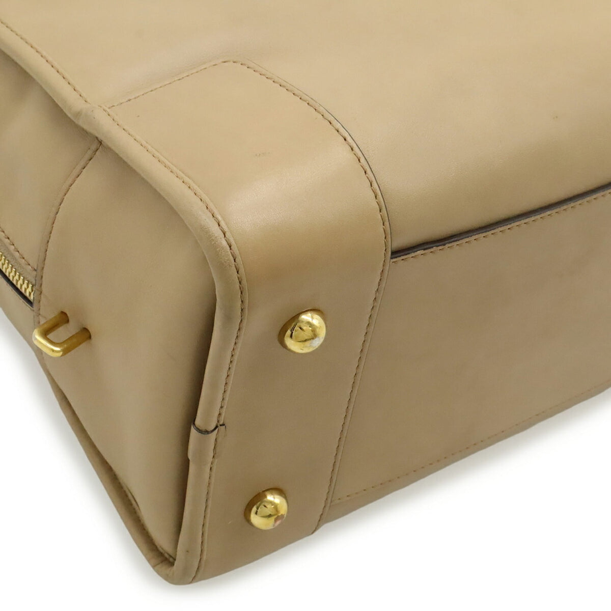 Loewe Beige Leather Handbag (Pre-Owned)