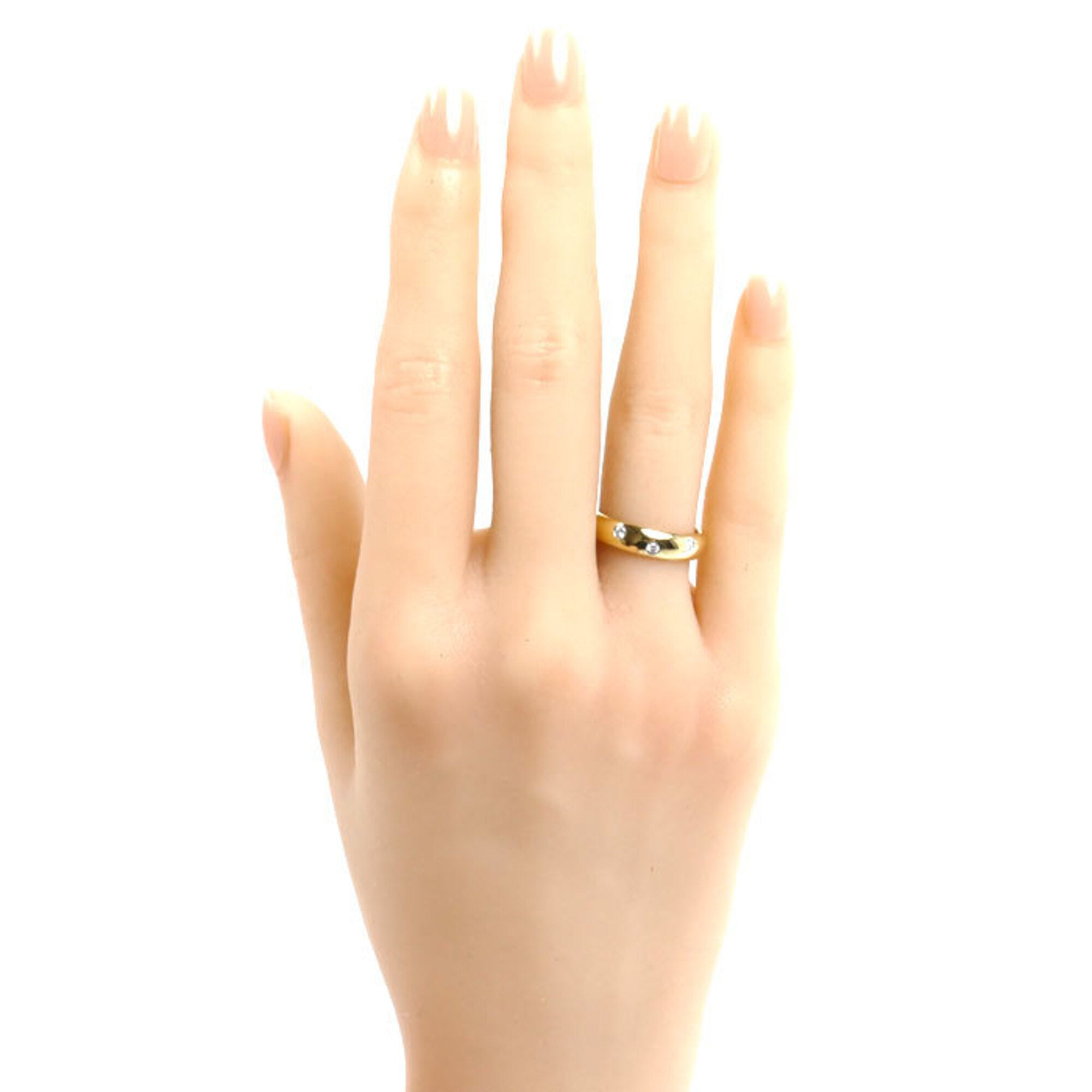 Tiffany Yellow Gold (18K) Platinum 950 Band Ring (Pre-Owned)