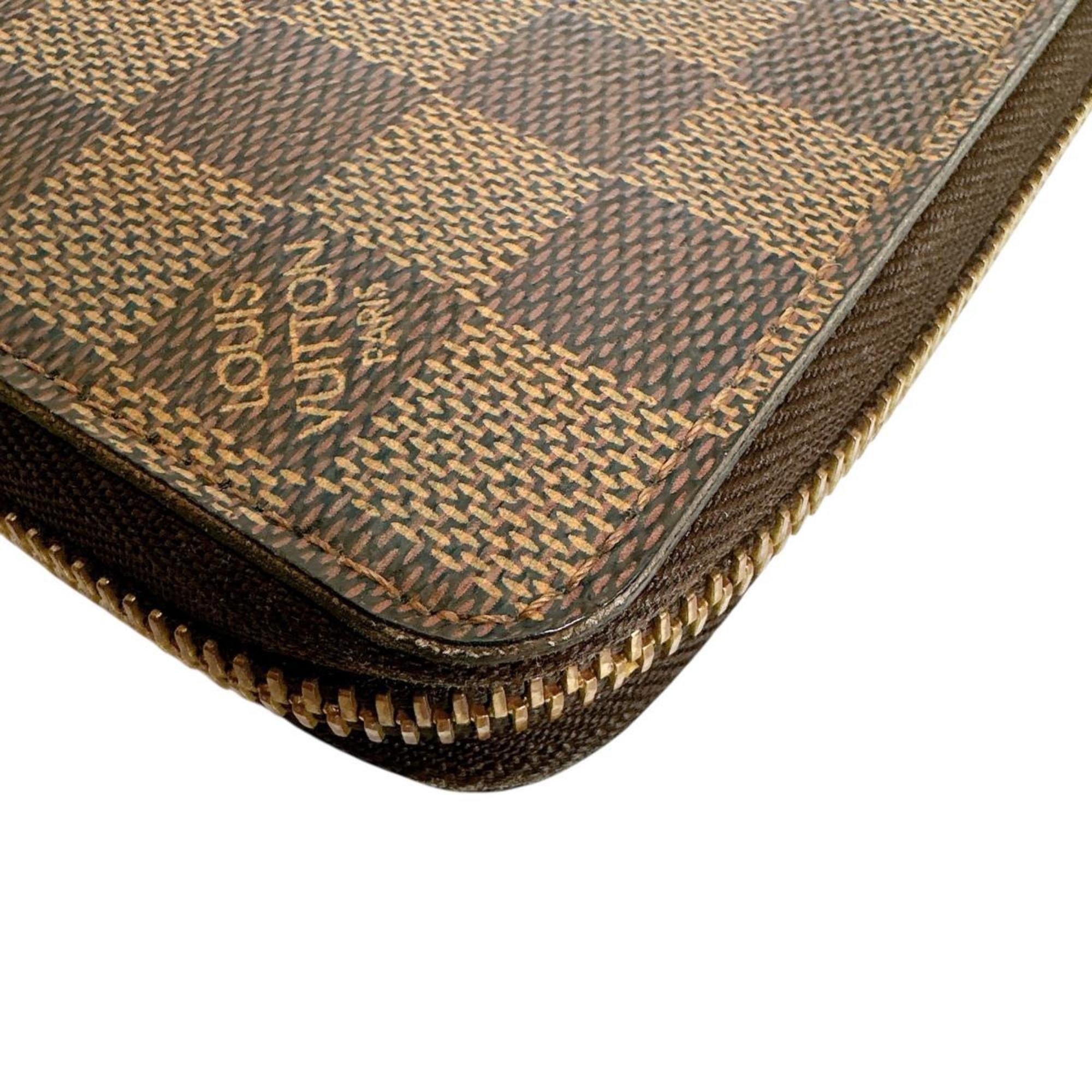 Louis Vuitton Brown Damier Canvas Damier Canvas Long Wallet (Bi-Fold) (Pre-Owned)