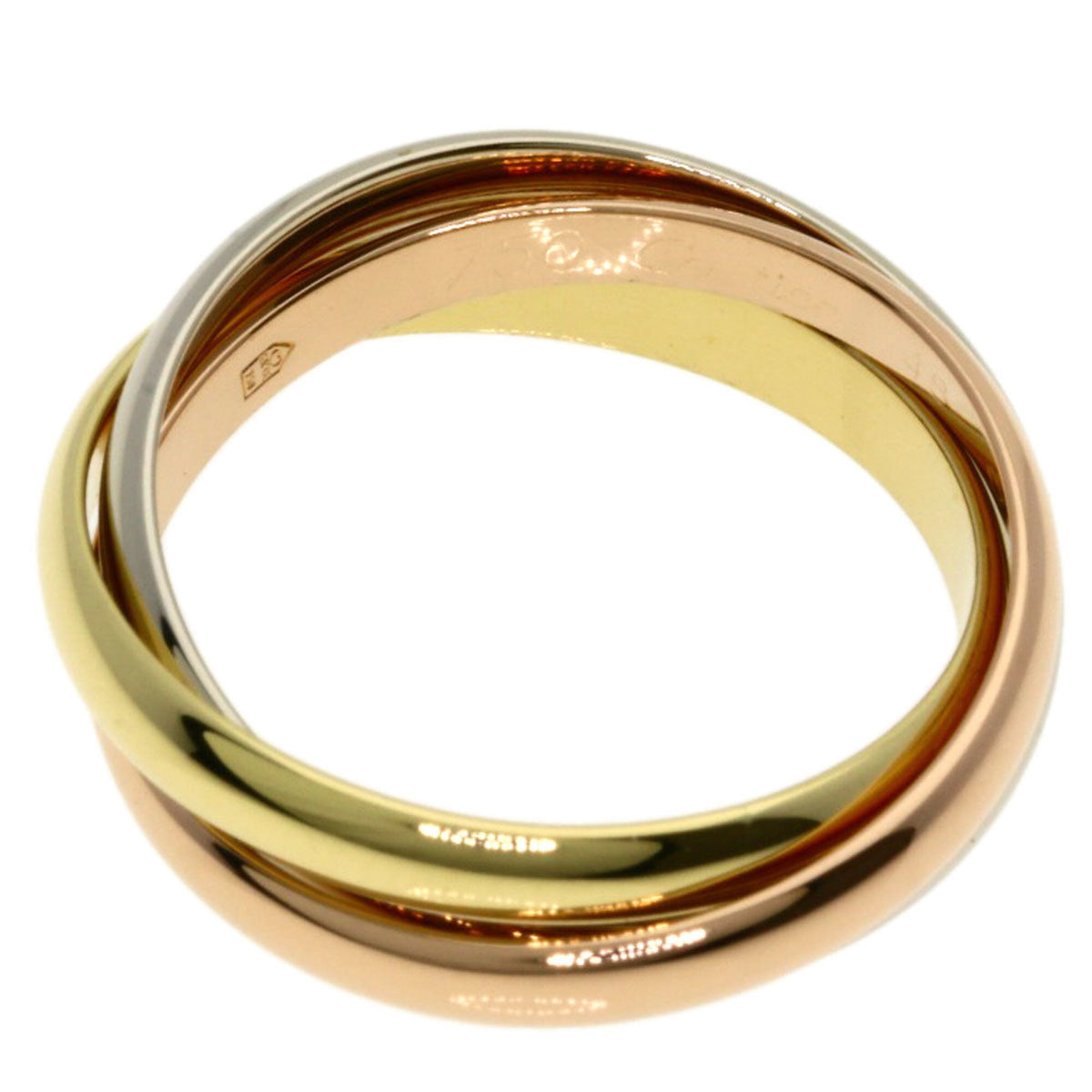Cartier Yellow Gold (18K) Pink Gold (18K) White Gold (18K) Band Ring (Pre-Owned)