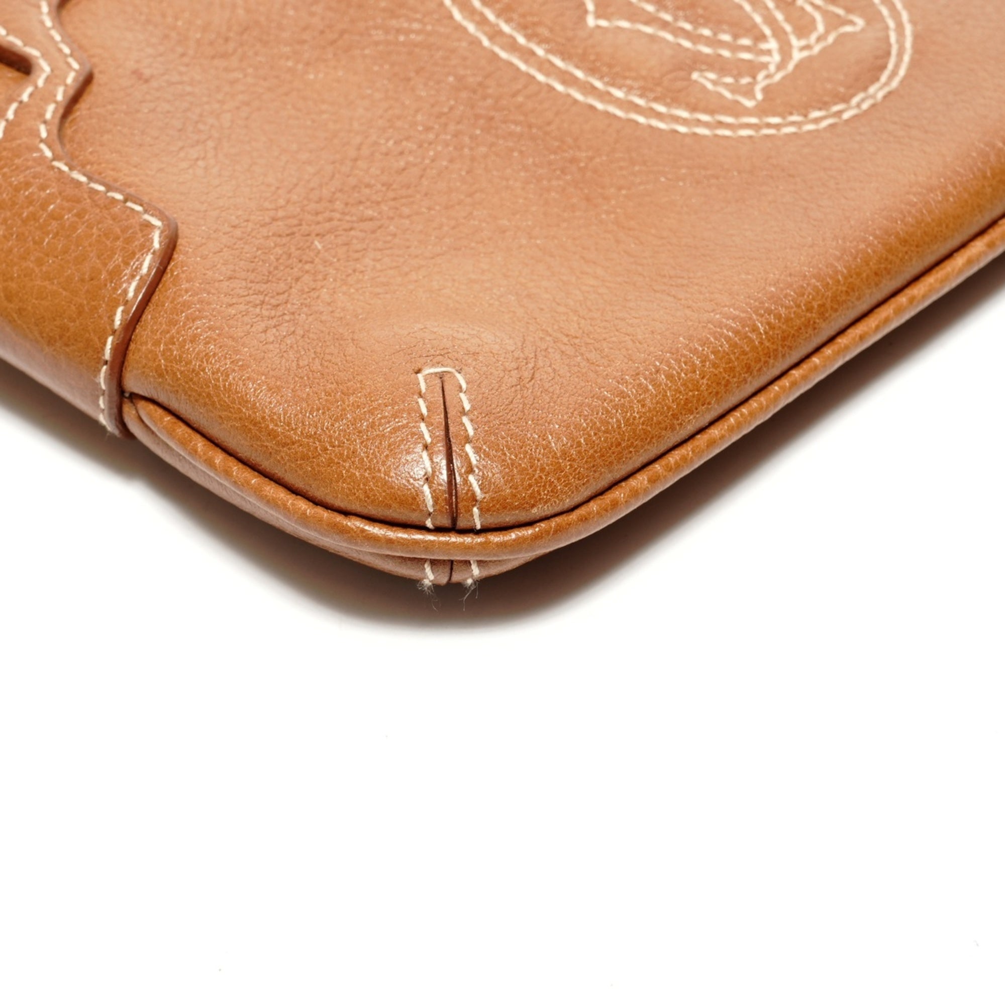 Cartier Brown Handbag Pouch (Pre-Owned)