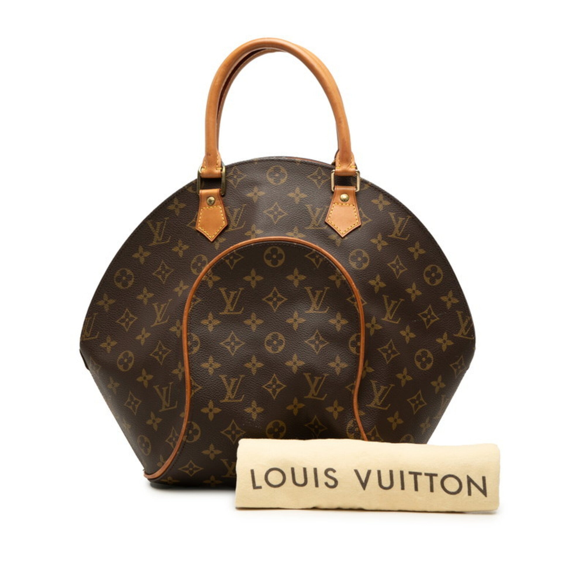 Louis Vuitton Monogram Brown Pvc Leather Handbag (Pre-Owned)