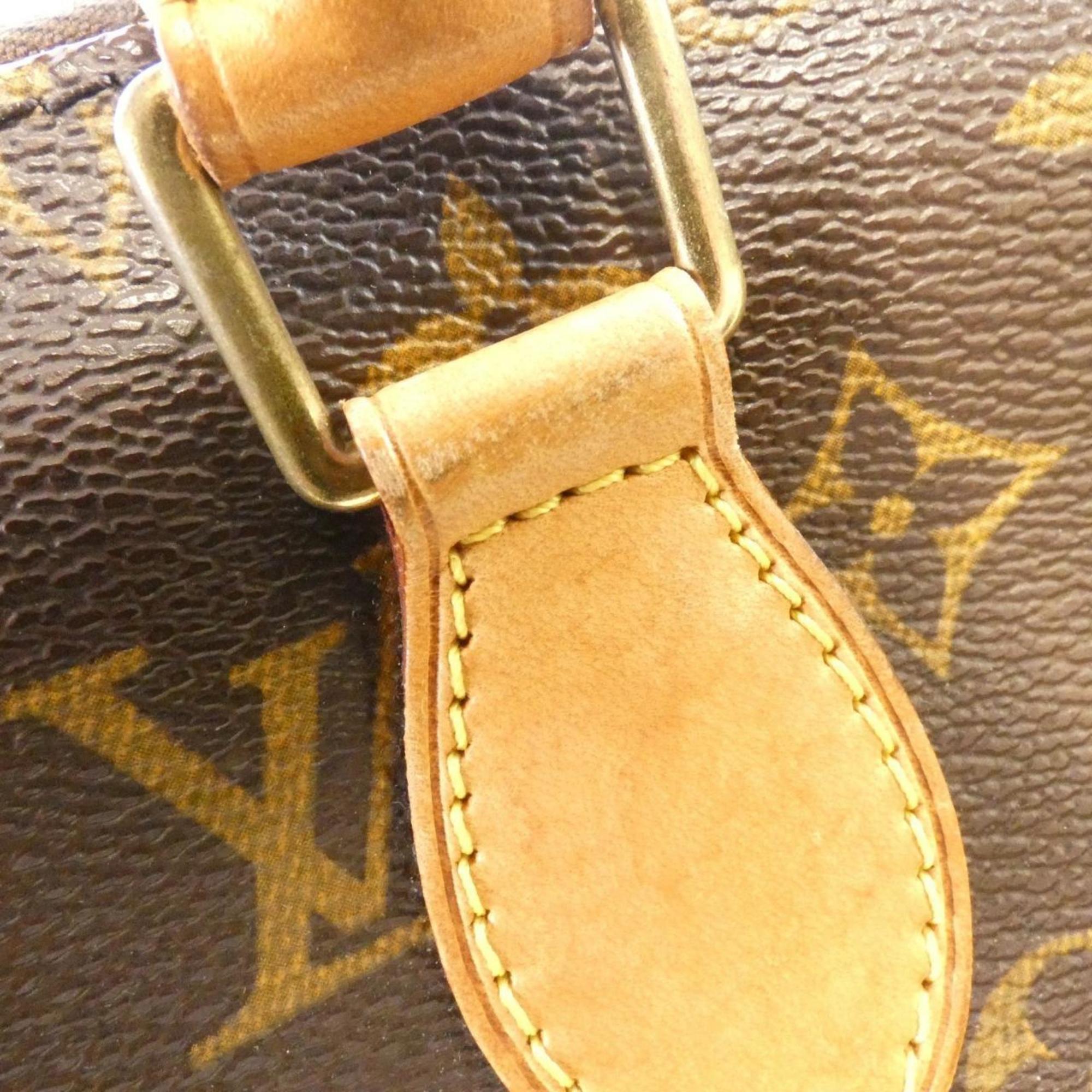 Louis Vuitton Marron Coated Canvas Handbag (Pre-Owned)